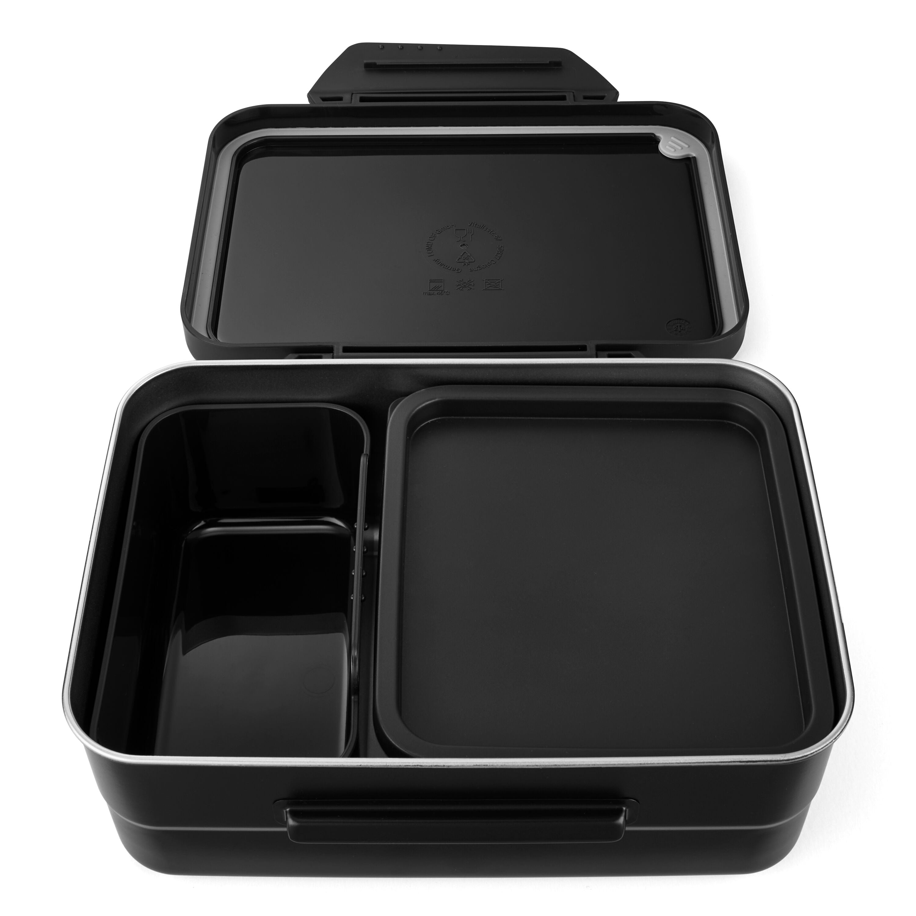 Satch Edelstahl Brotdose, Black – Produktansicht 3