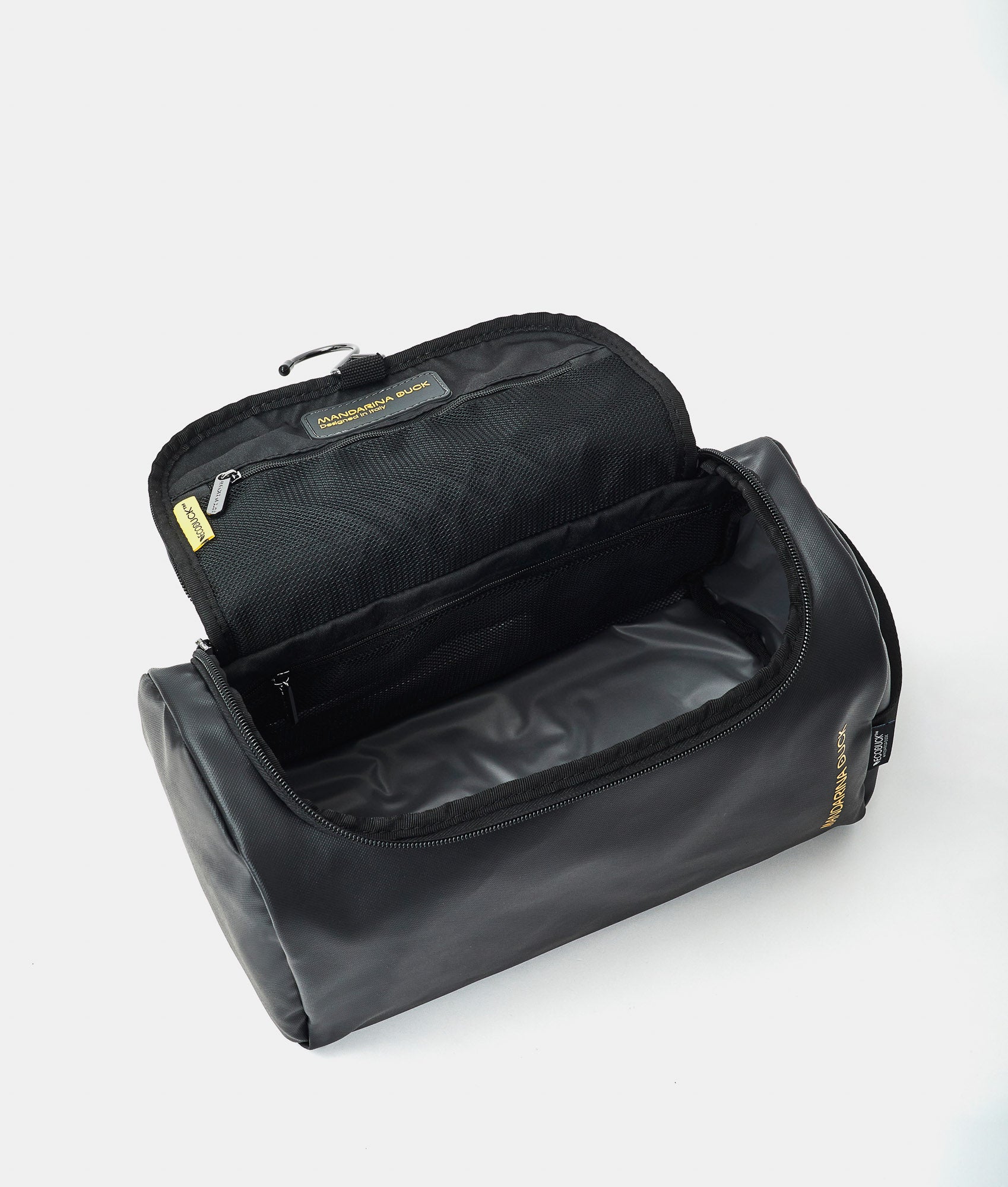Mandarina Duck Eco Coated Kulturtasche, Black – Ansicht 3