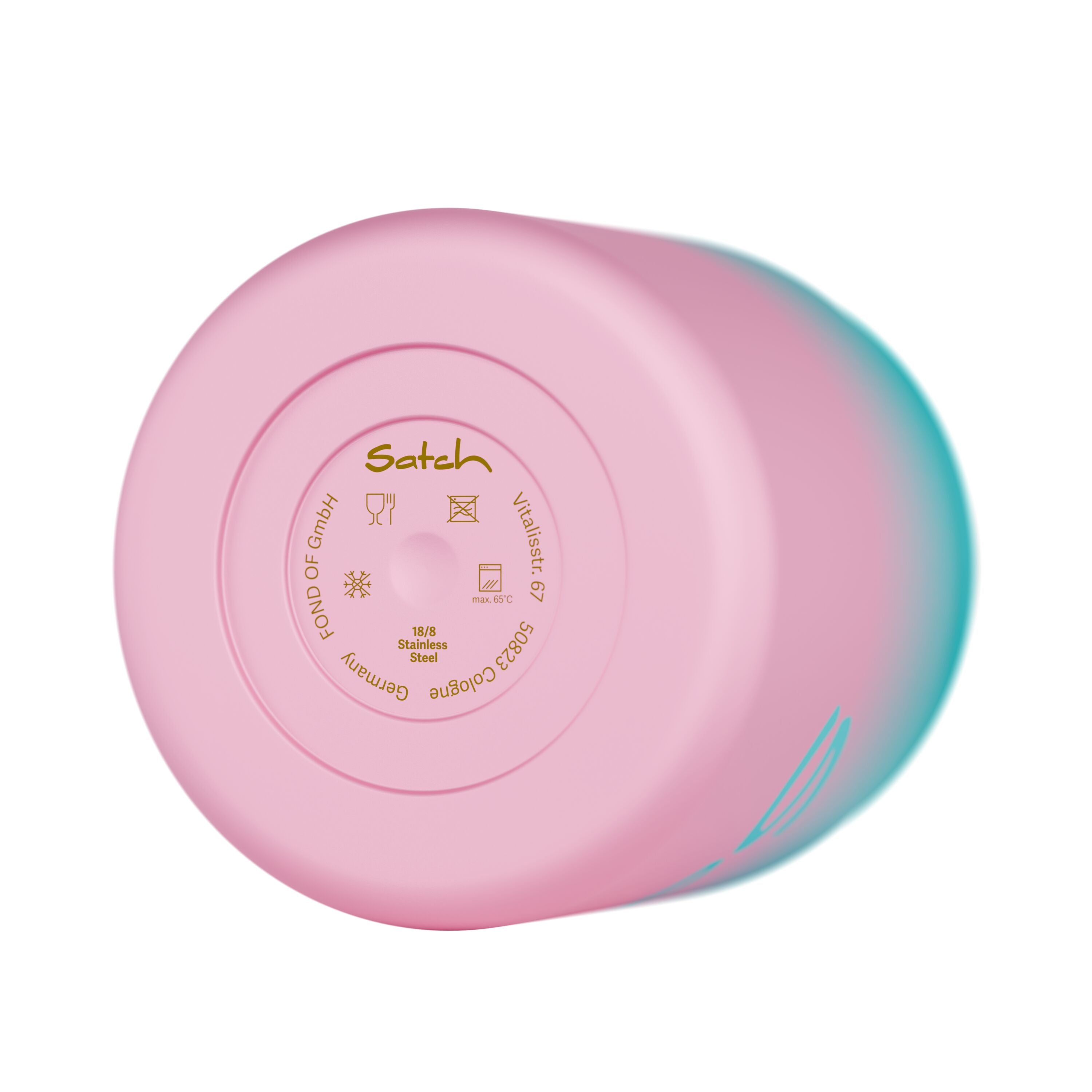 Satch Thermo Lunchbox, Light Blue Graffiti – Produktansicht 4