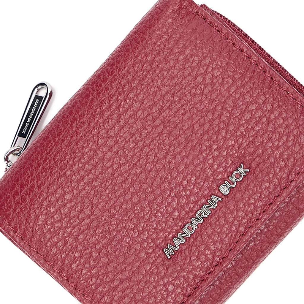 Mandarina Duck Mellow Leather Geldbörse, Grape – Ansicht 4