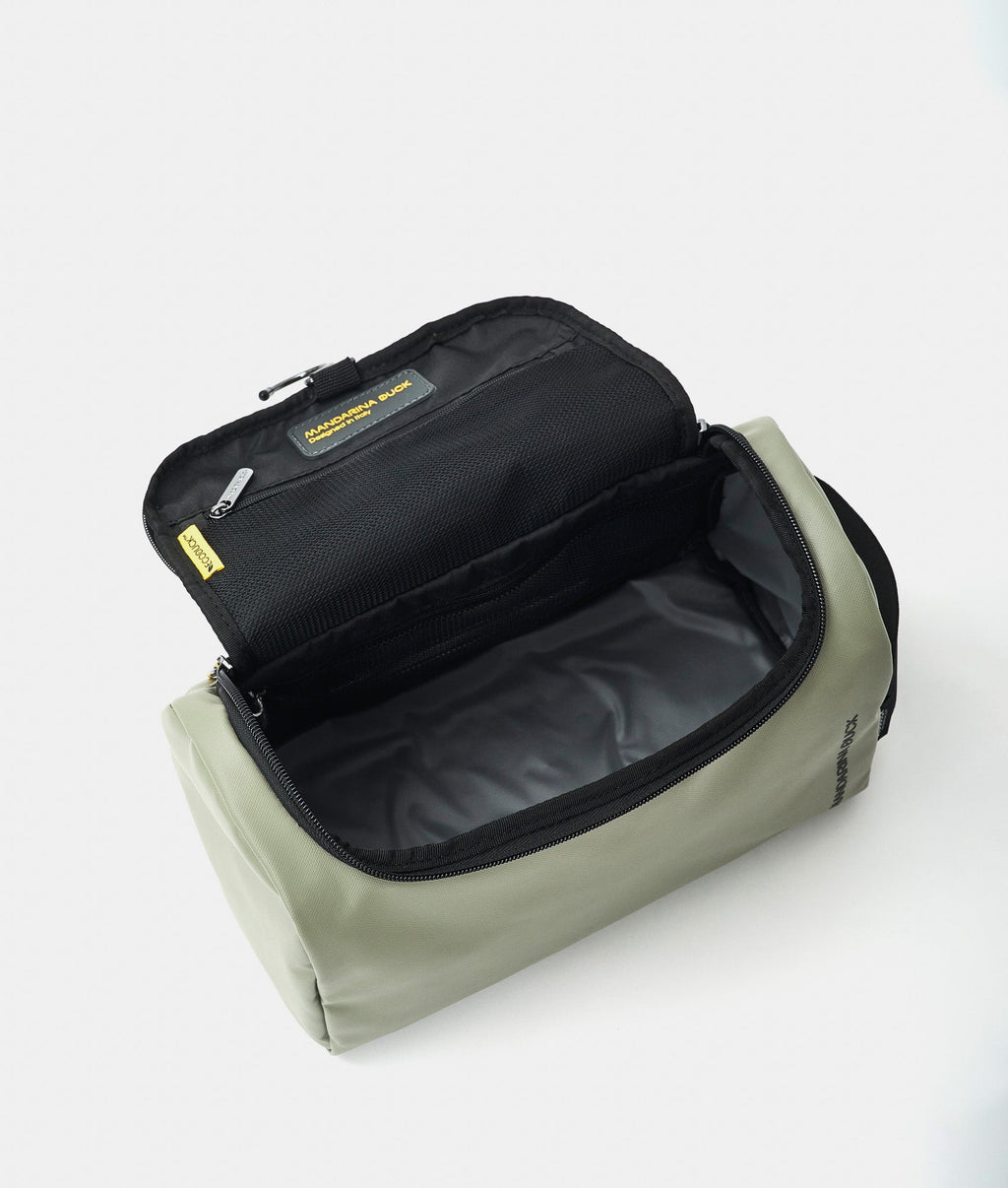 Mandarina Duck Eco Coated Kulturtasche, Mud – Ansicht 4