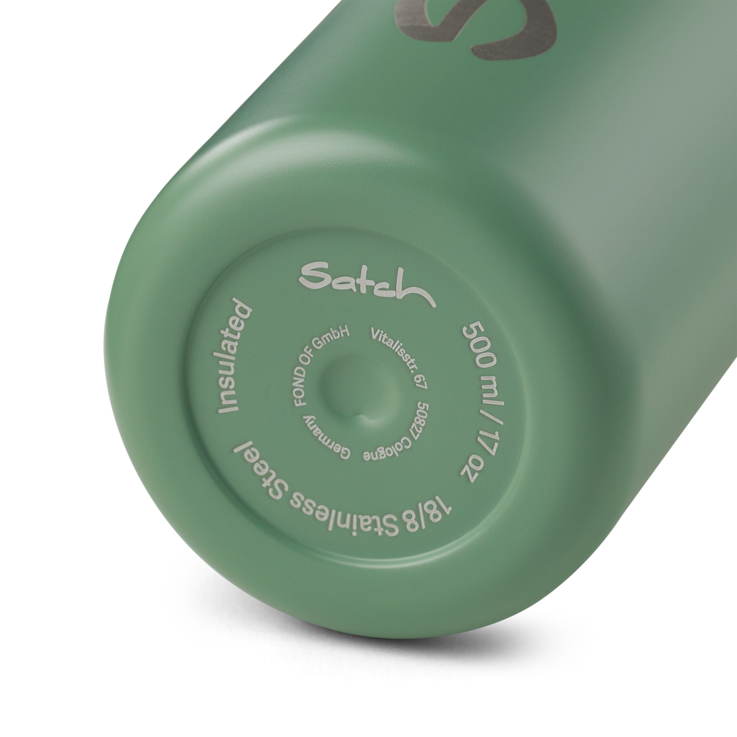 Satch Edelstahl Trinkflasche, Nordic Jade Green – Produktansicht 5