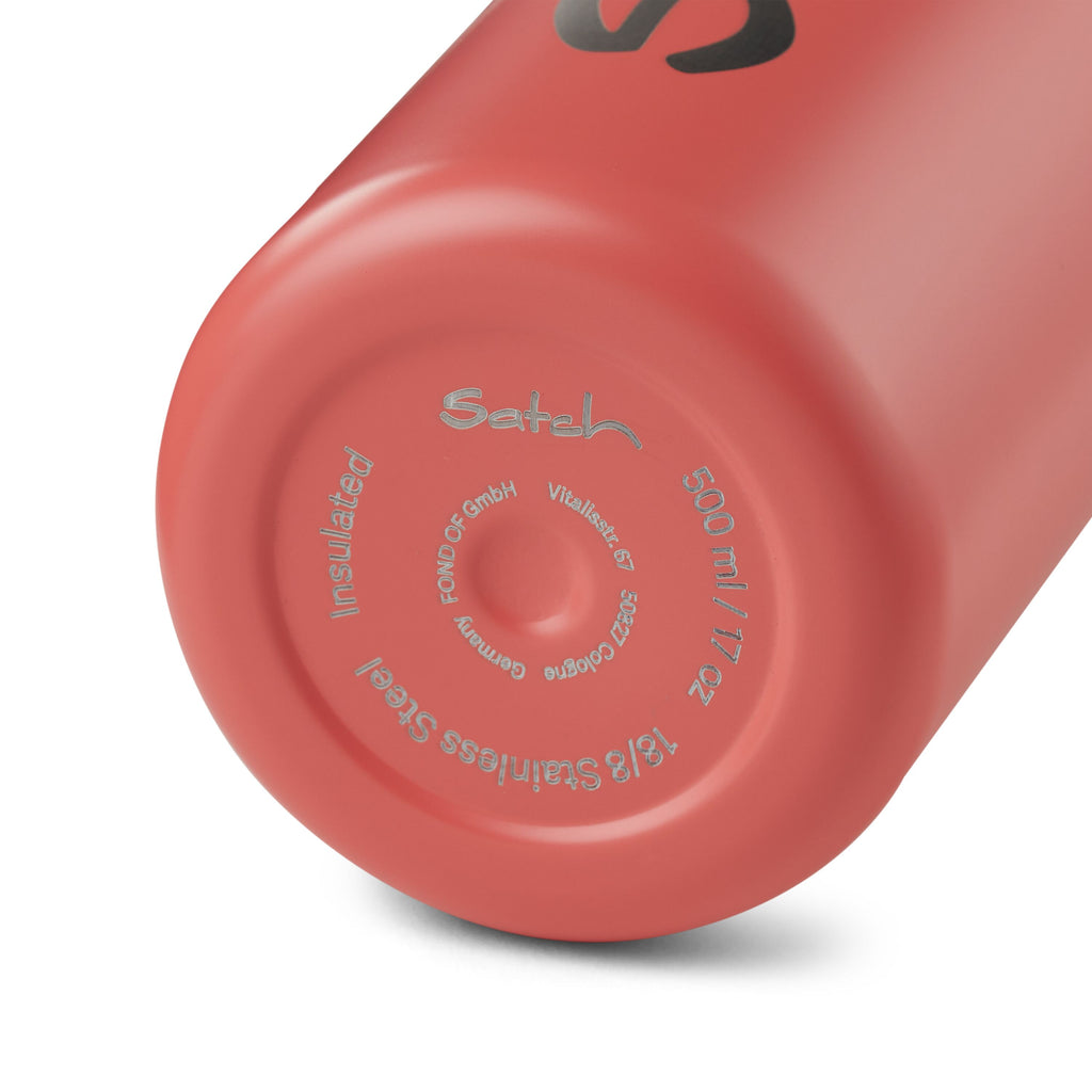 Satch Edelstahl Trinkflasche, Nordic Coral – Produktansicht 5