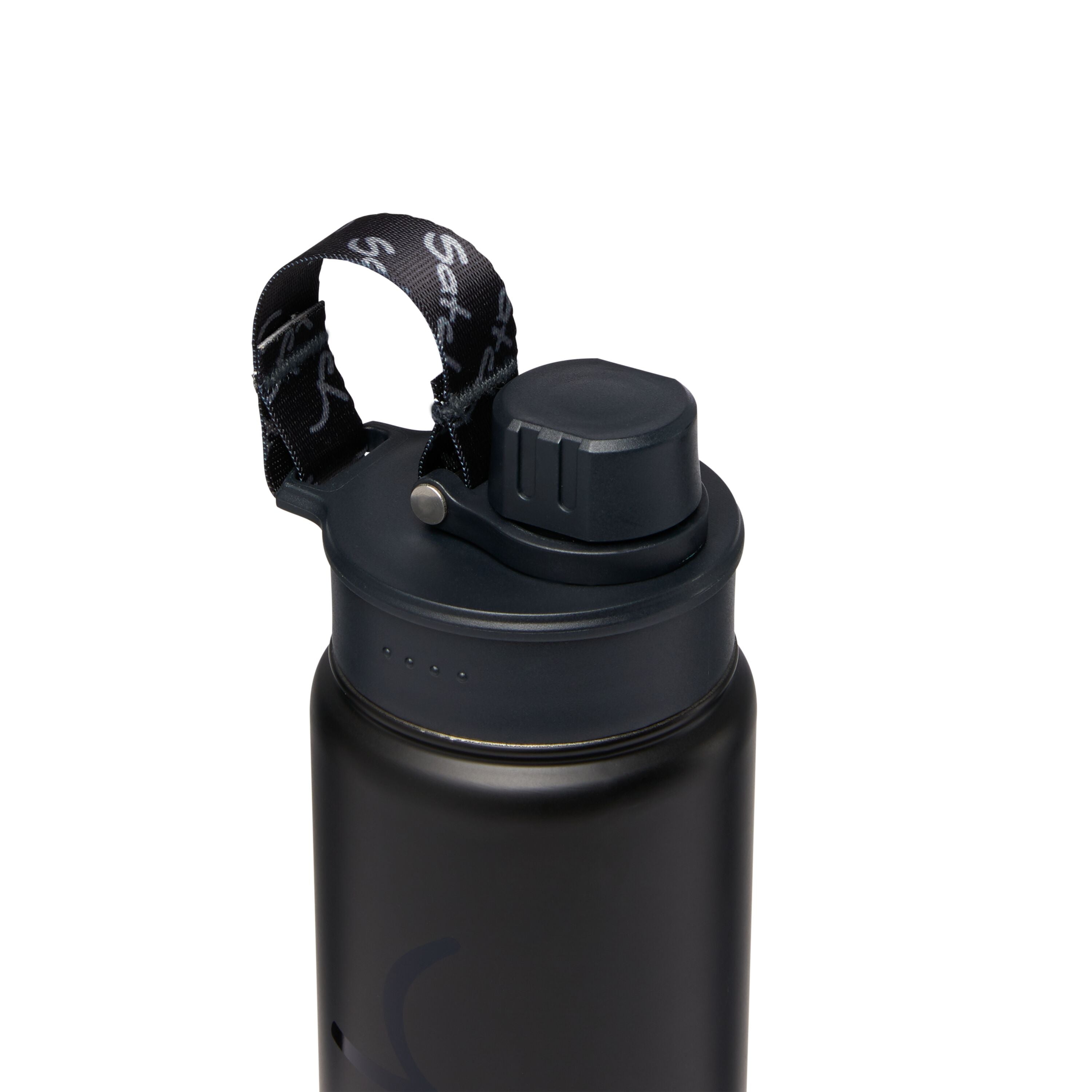 Satch Edelstahl Trinkflasche, Schwarz – Produktansicht 5