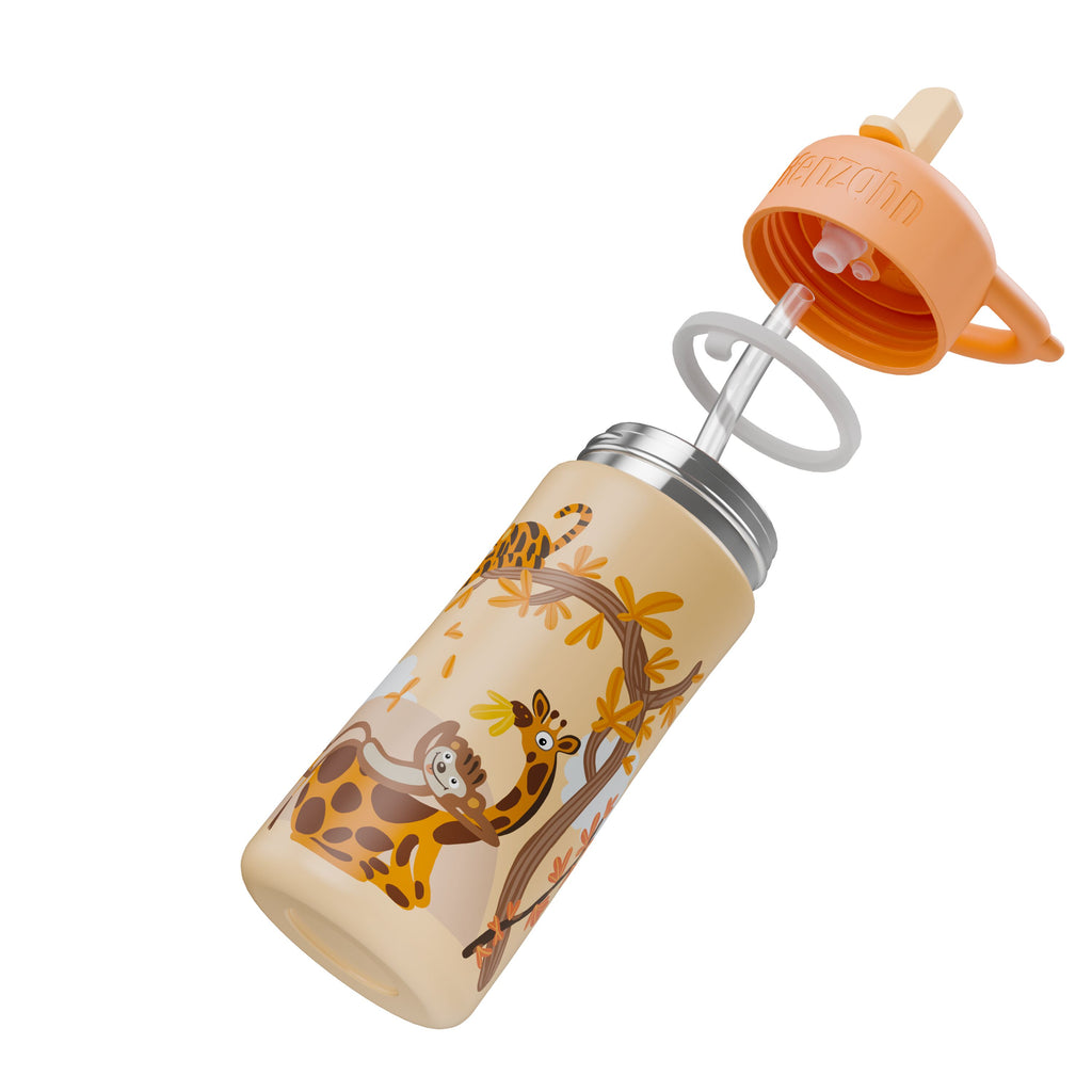 Affenzahn Edelstahl Trinkflasche, Sonnige Savanne – Produktansicht 5