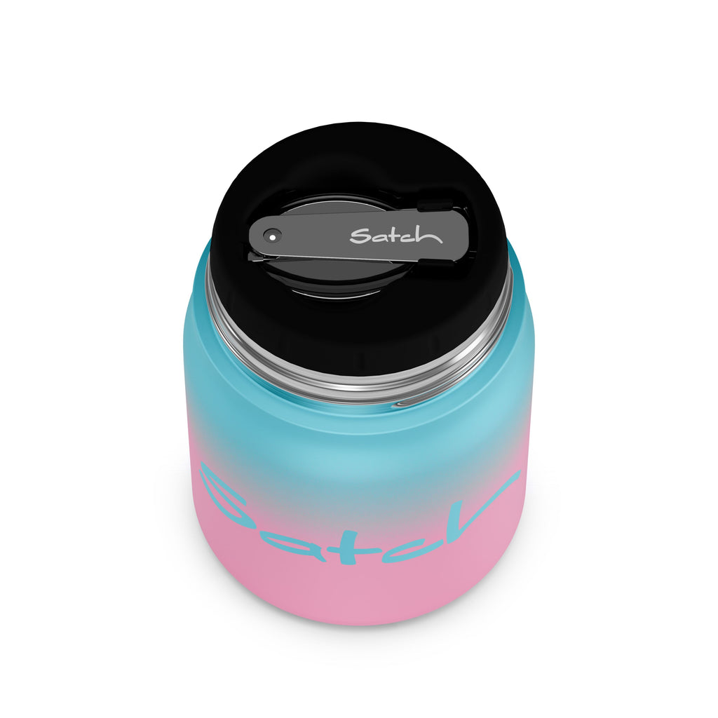 Satch Thermo Lunchbox, Light Blue Graffiti – Produktansicht 5
