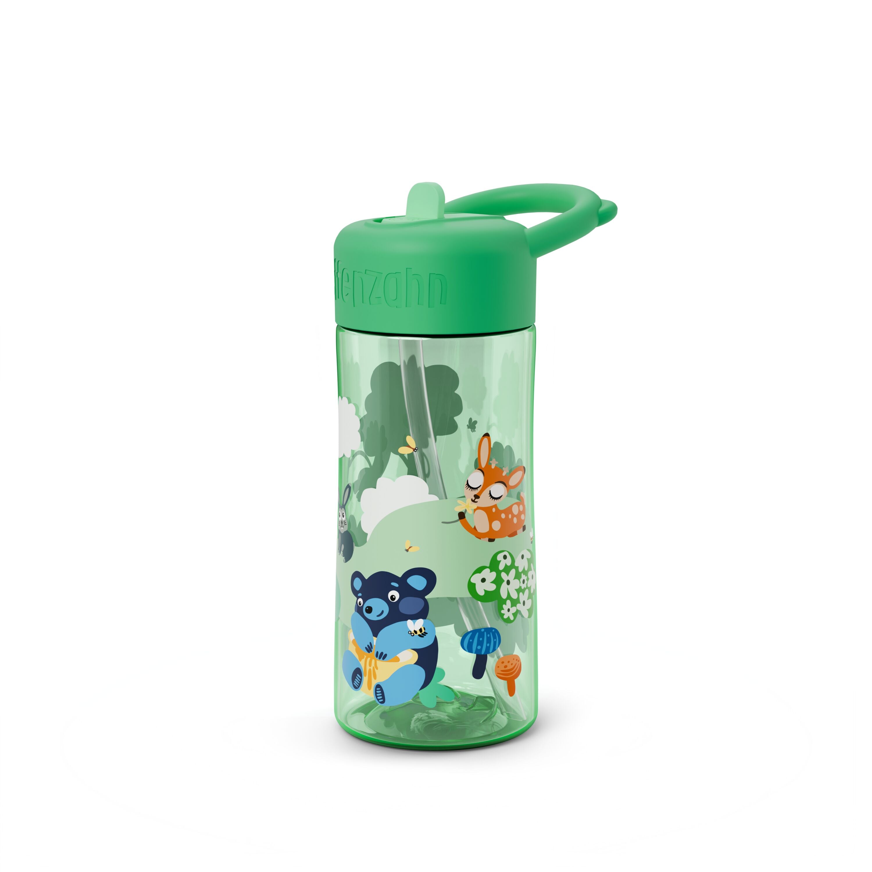 Affenzahn Kunststoff Trinkflasche, Wilde Wiese – Produktansicht 6