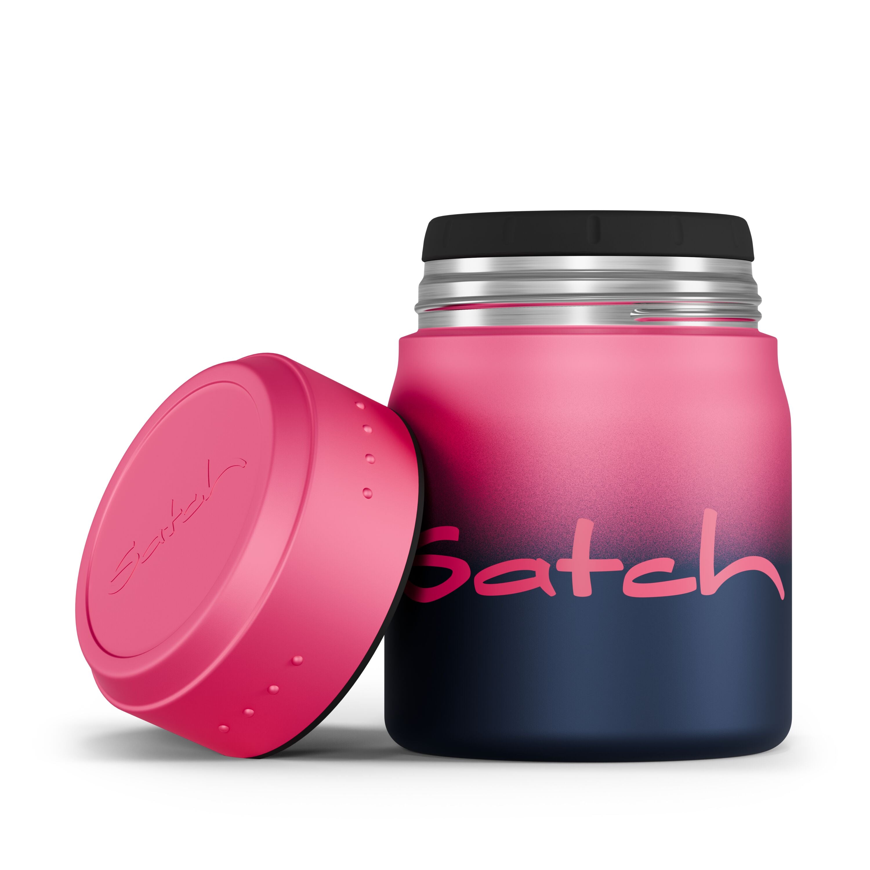 Satch Thermo Lunchbox, Pink Graffiti – Produktansicht 6