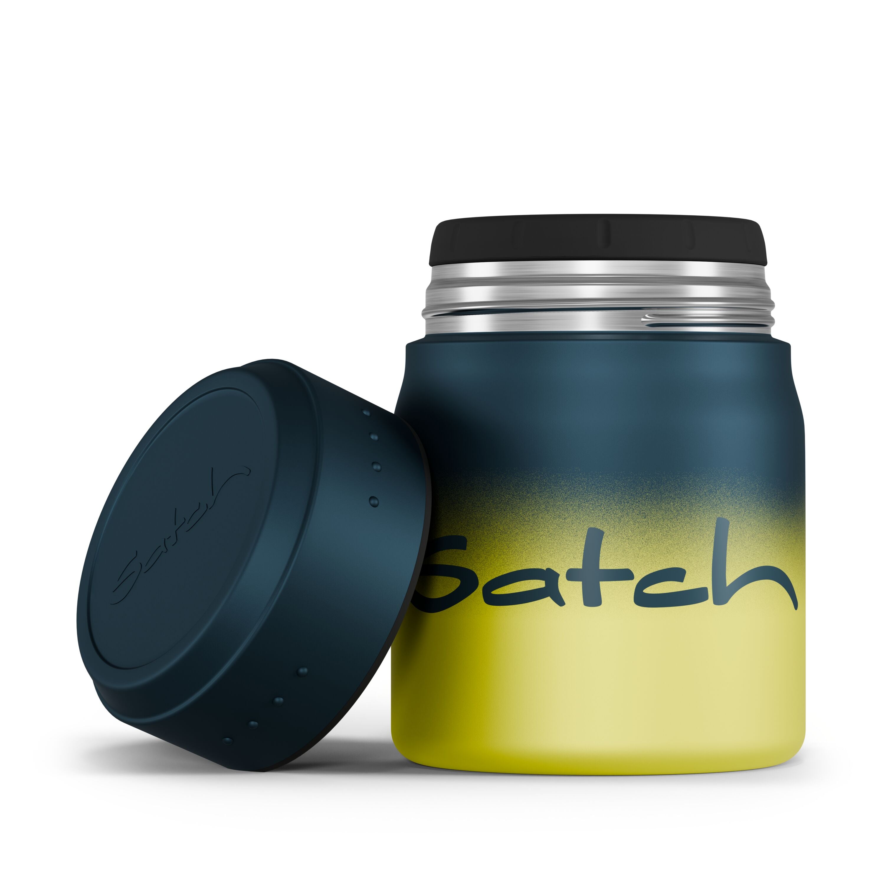 Satch Thermo Lunchbox, Blue Graffiti – Produktansicht 6