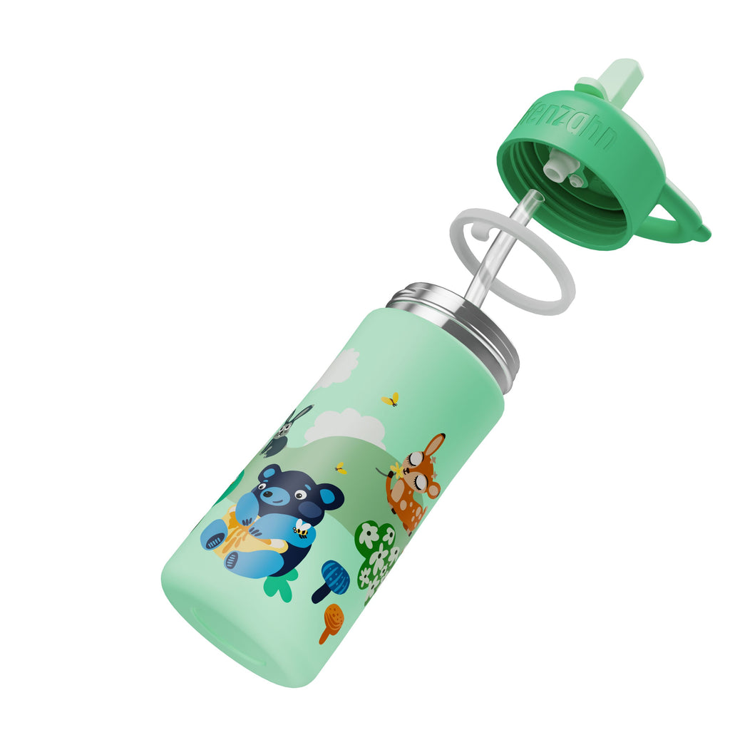 Affenzahn Edelstahl Trinkflasche, Wilde Wiese – Produktansicht 7