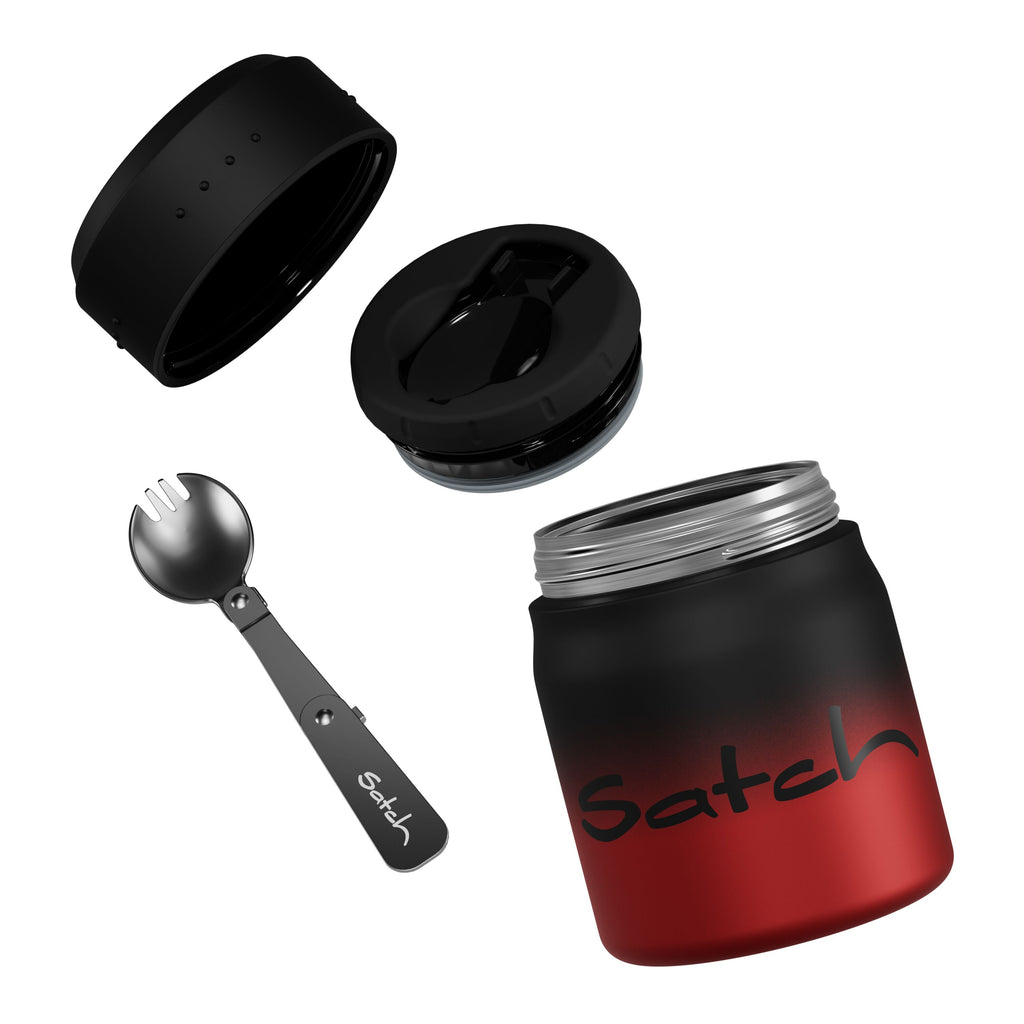 Satch Thermo Lunchbox, Black Graffiti – Produktansicht 7