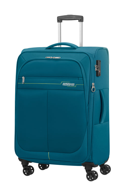 American Tourister DEEP DIVE 4w Trolley M erw., Teal/Lime