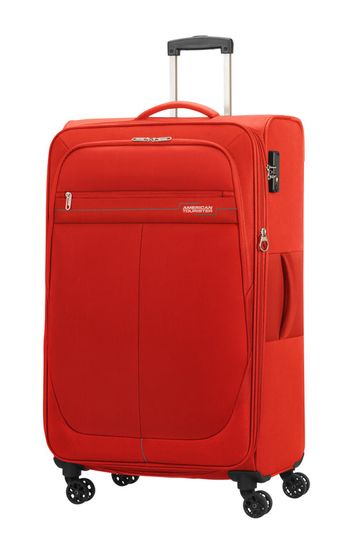 American Tourister DEEP DIVE 4w Trolley L erw., Red/Grey