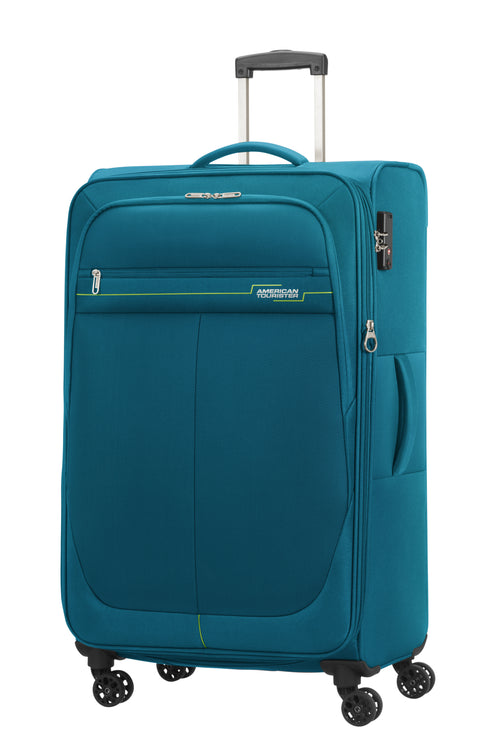American Tourister DEEP DIVE 4w Trolley L erw., Teal/Lime