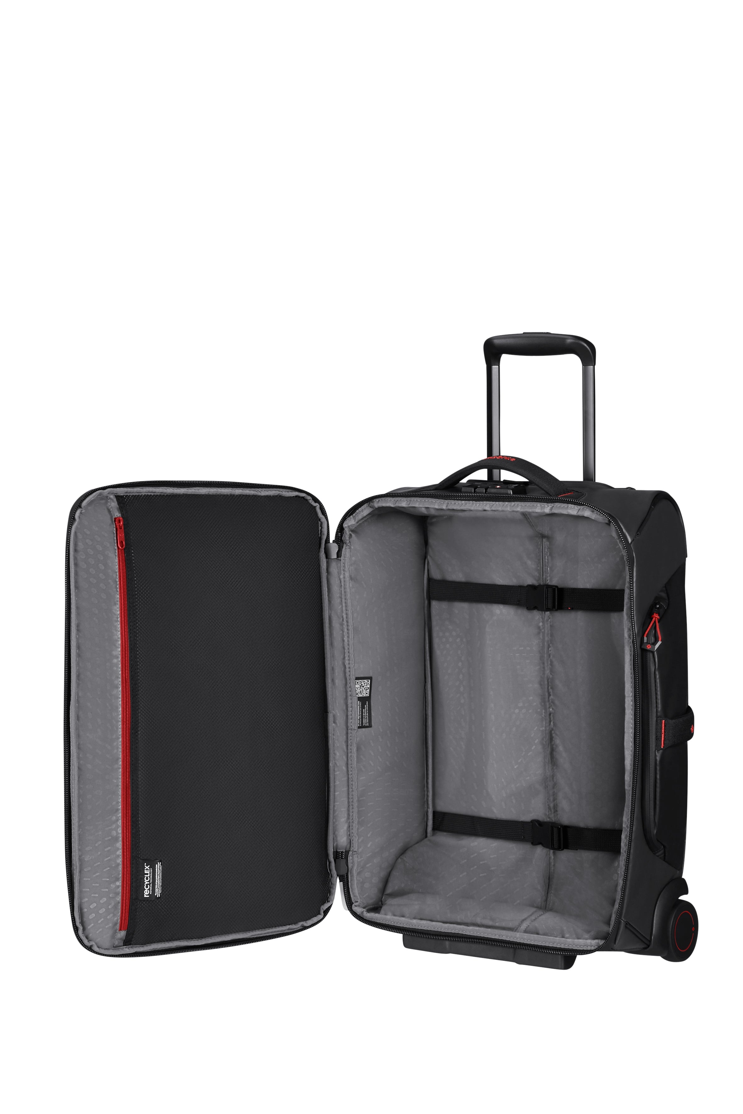 Samsonite ECODIVER Duffle/WH Rollreisetasche S, BLACK