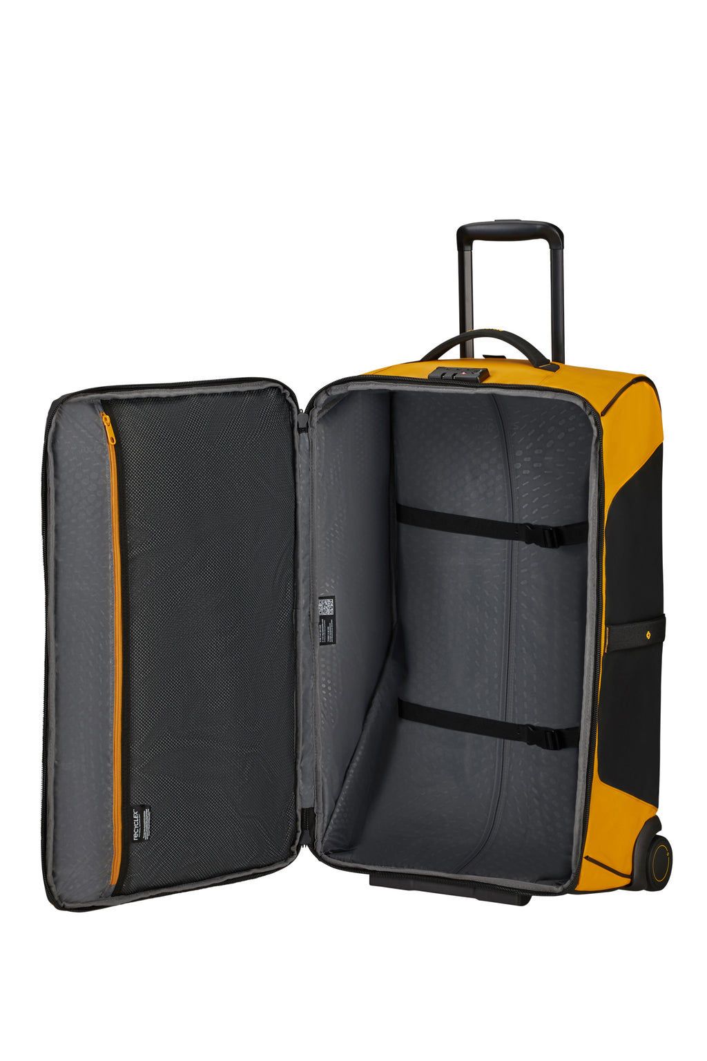 Samsonite ECODIVER Duffle/WH Rollreisetasche M, YELLOW