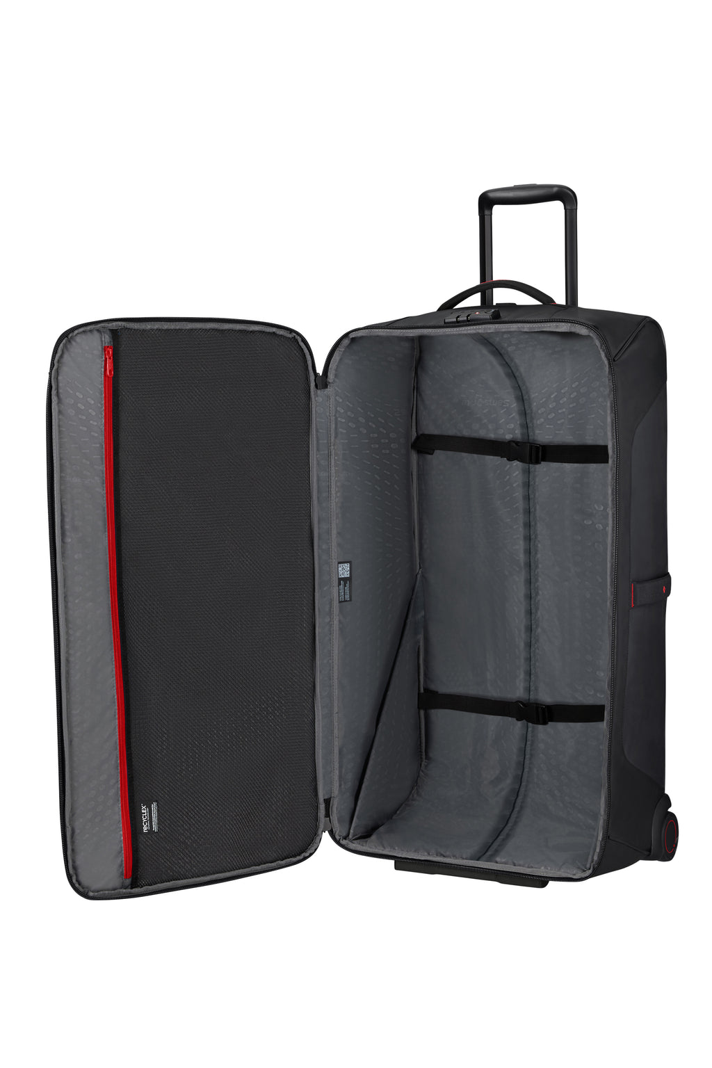 Samsonite ECODIVER Duffle/WH Rollreisetasche L, BLACK