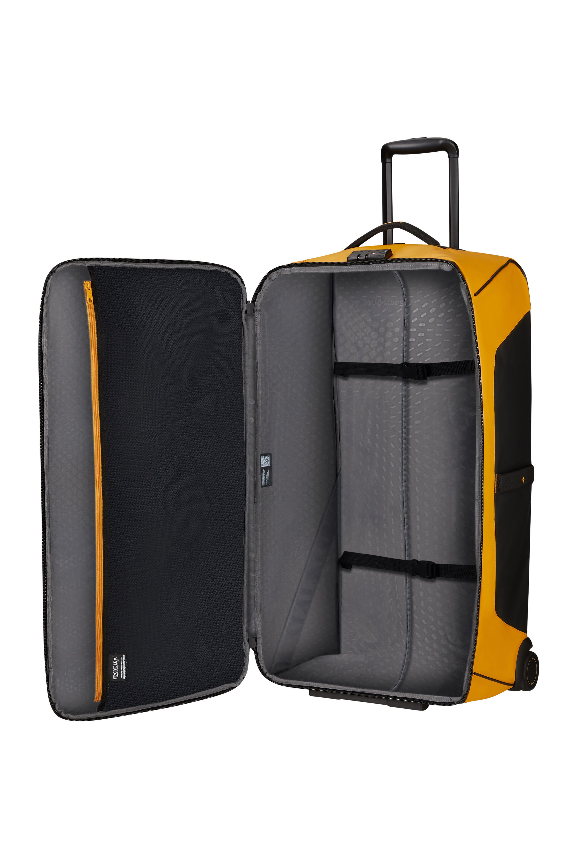 Samsonite ECODIVER Duffle/WH Rollreisetasche L, YELLOW