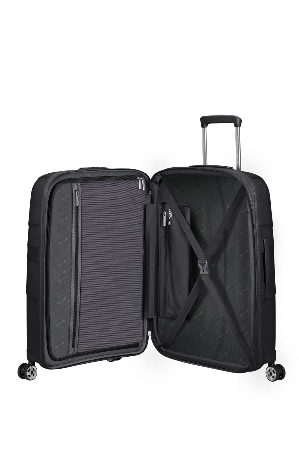 American Tourister STARVIBE 4w Trolley M erw., BLACK