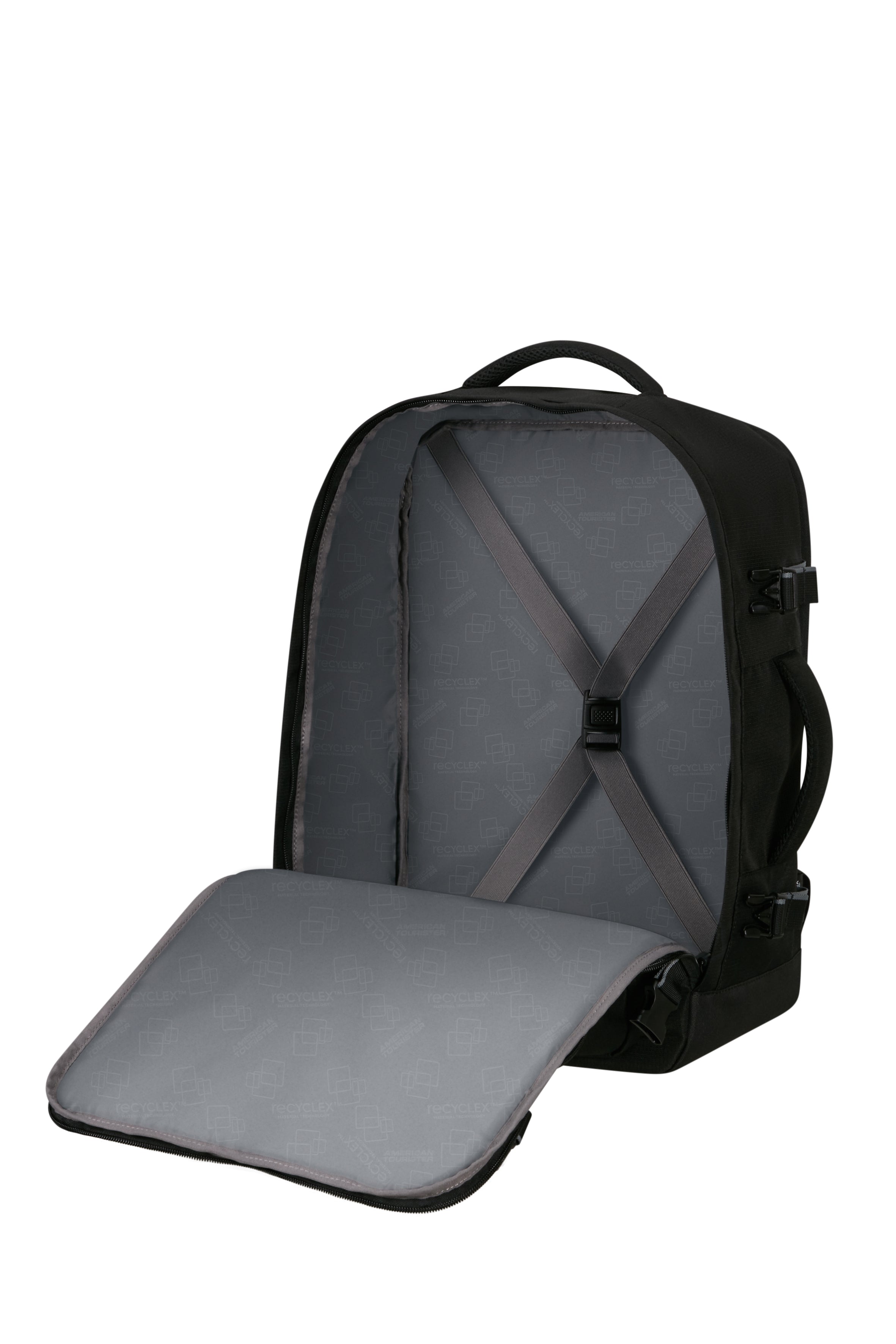 American Tourister TAKE2CABIN Rucksack M, BLACK