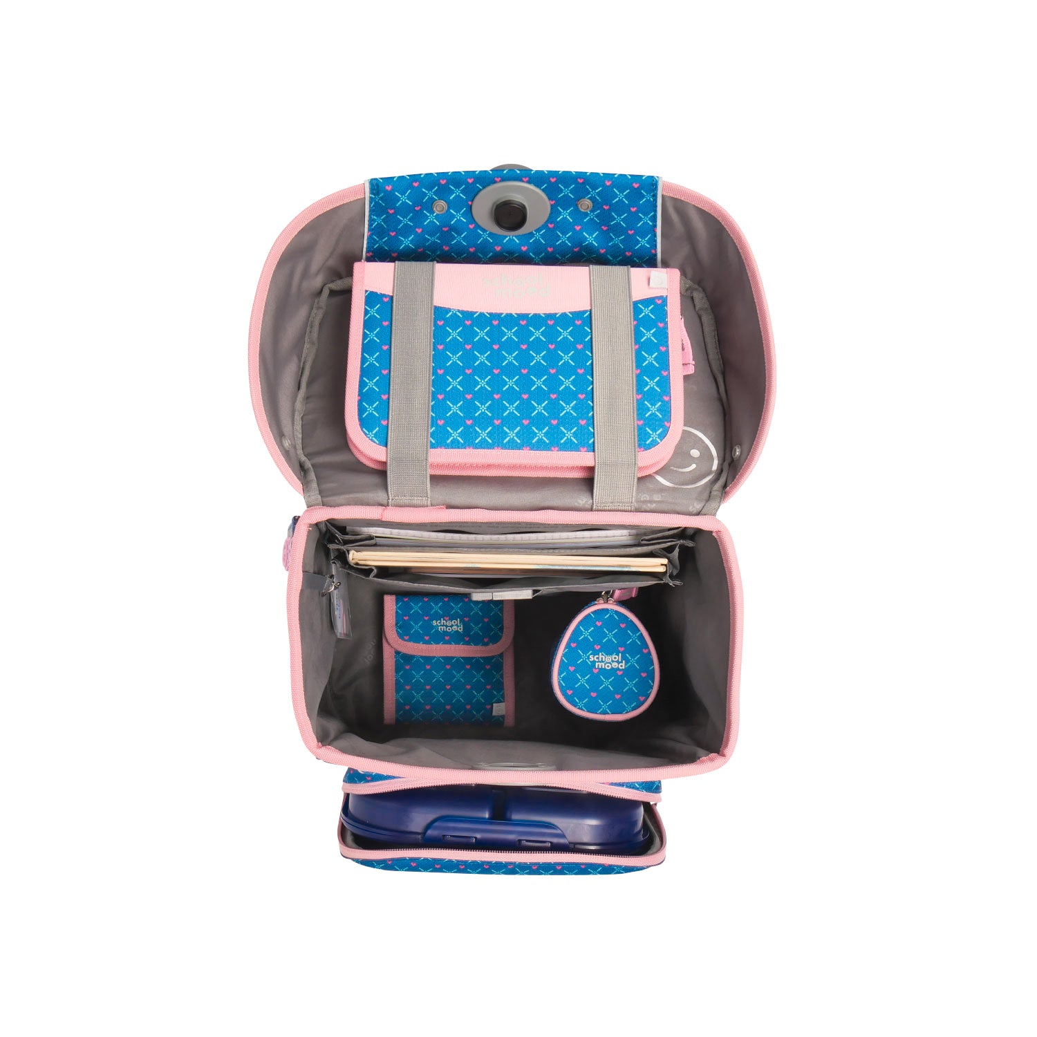 School-Mood Schulranzen-Set Champion Pro, Mila