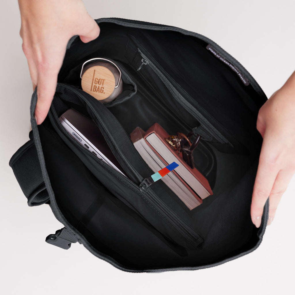 Got Bag Rolltop Lite 2.0, BLACK