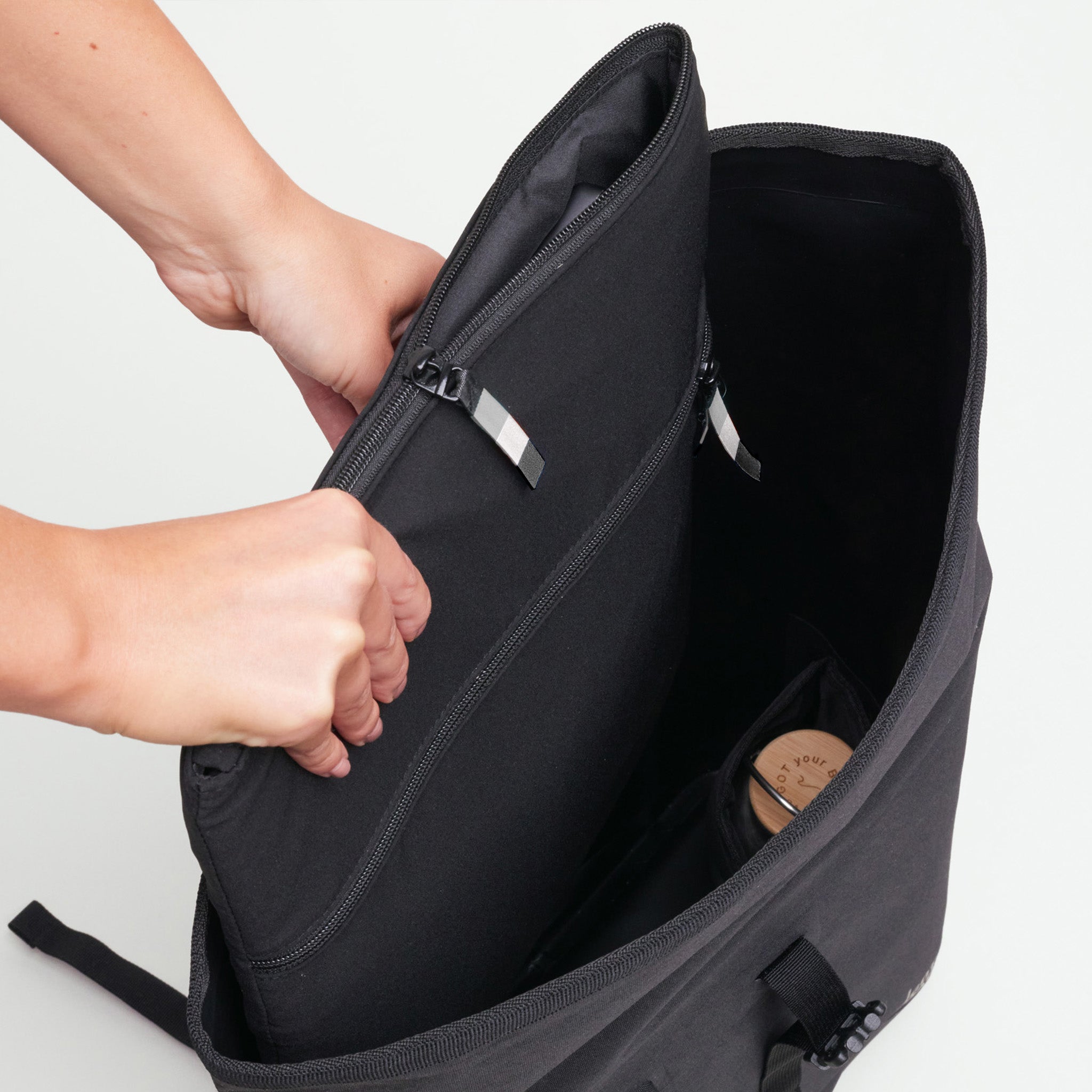 Got Bag Rolltop Lite 2.0, Monochrome Black