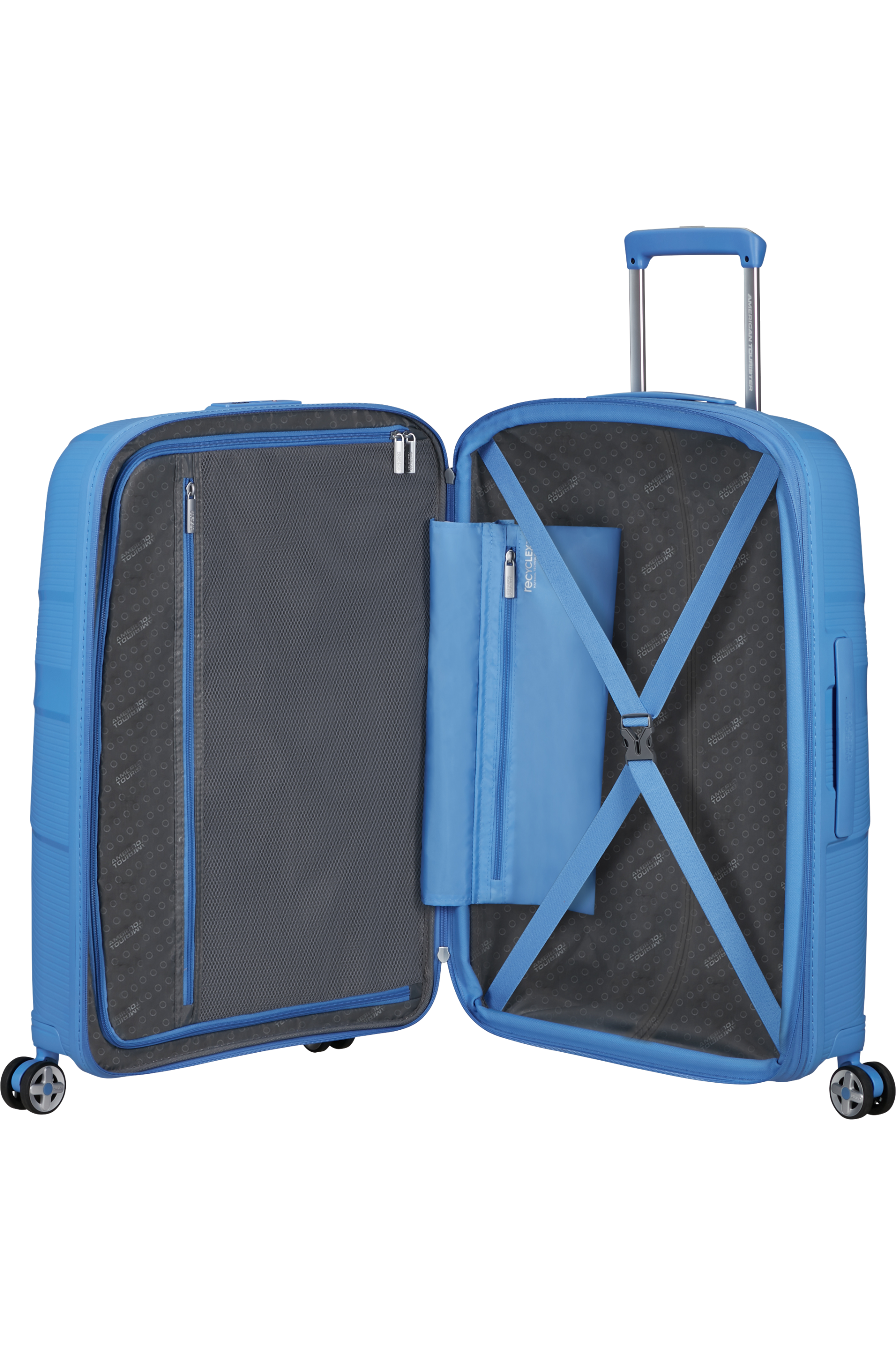American Tourister STARVIBE Trolley M, Tranquil Blue – Produktansicht 3