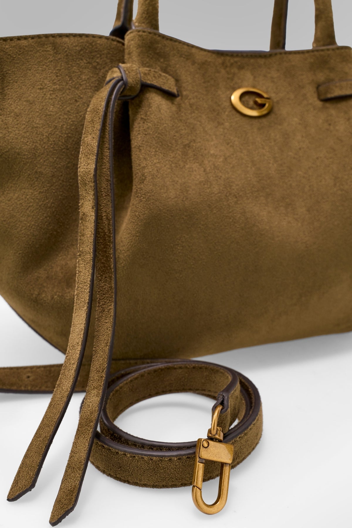 GUESS Accessories GUESS Damen-Handtasche Allegra Girlfriend Satchel – Olive OLIVE · Bild 8