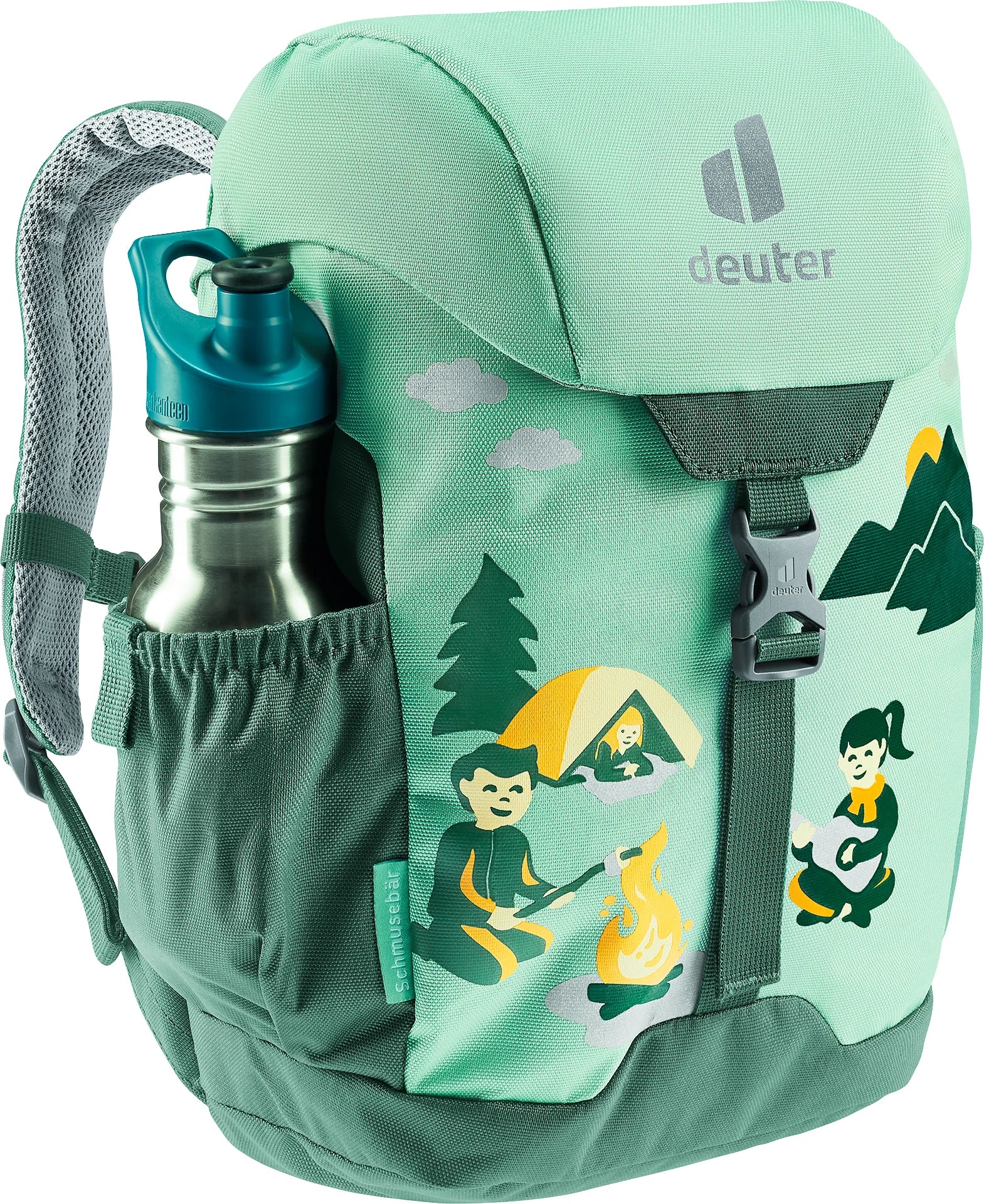 Deuter Schmusebär Kinderrucksack, Spearmint-Seagreen