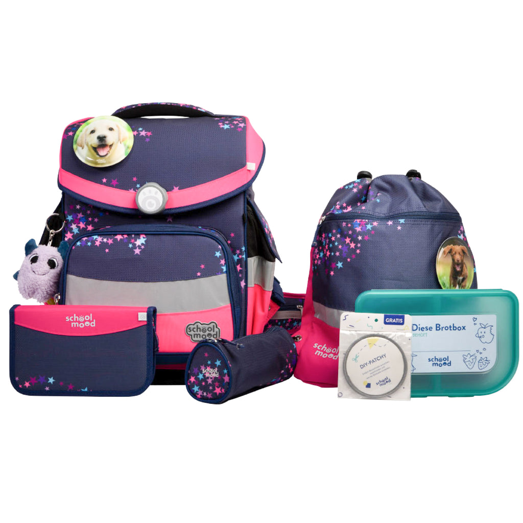 School-Mood Schulranzen-Set Timeless Pro, Leni