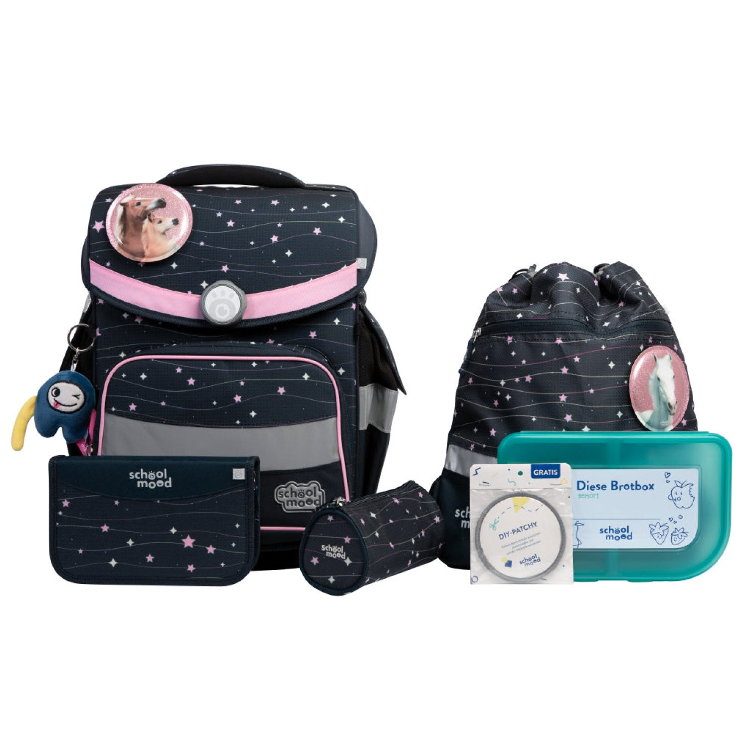 School-Mood Schulranzen-Set Timeless Pro, Ella