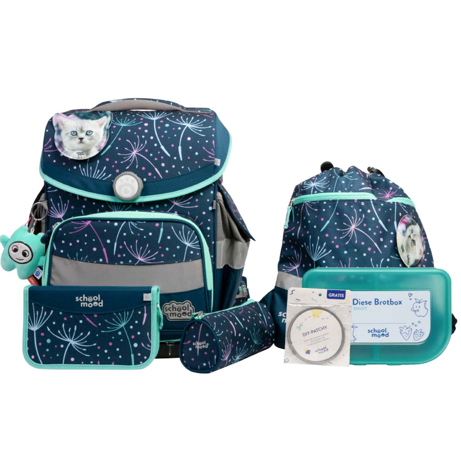 School-Mood Schulranzen-Set Timeless Pro, Lina