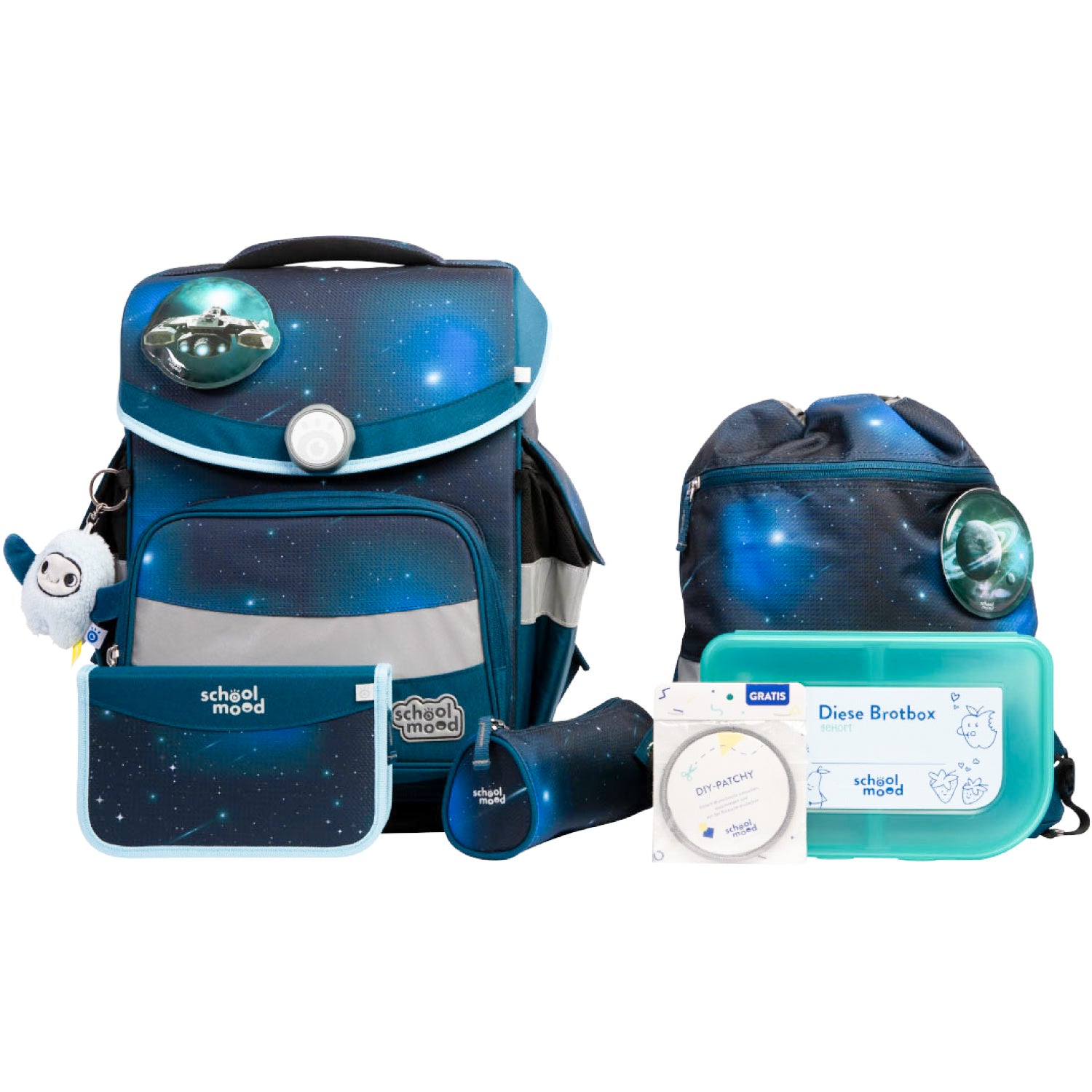 School-Mood Schulranzen-Set Timeless Pro, Moritz