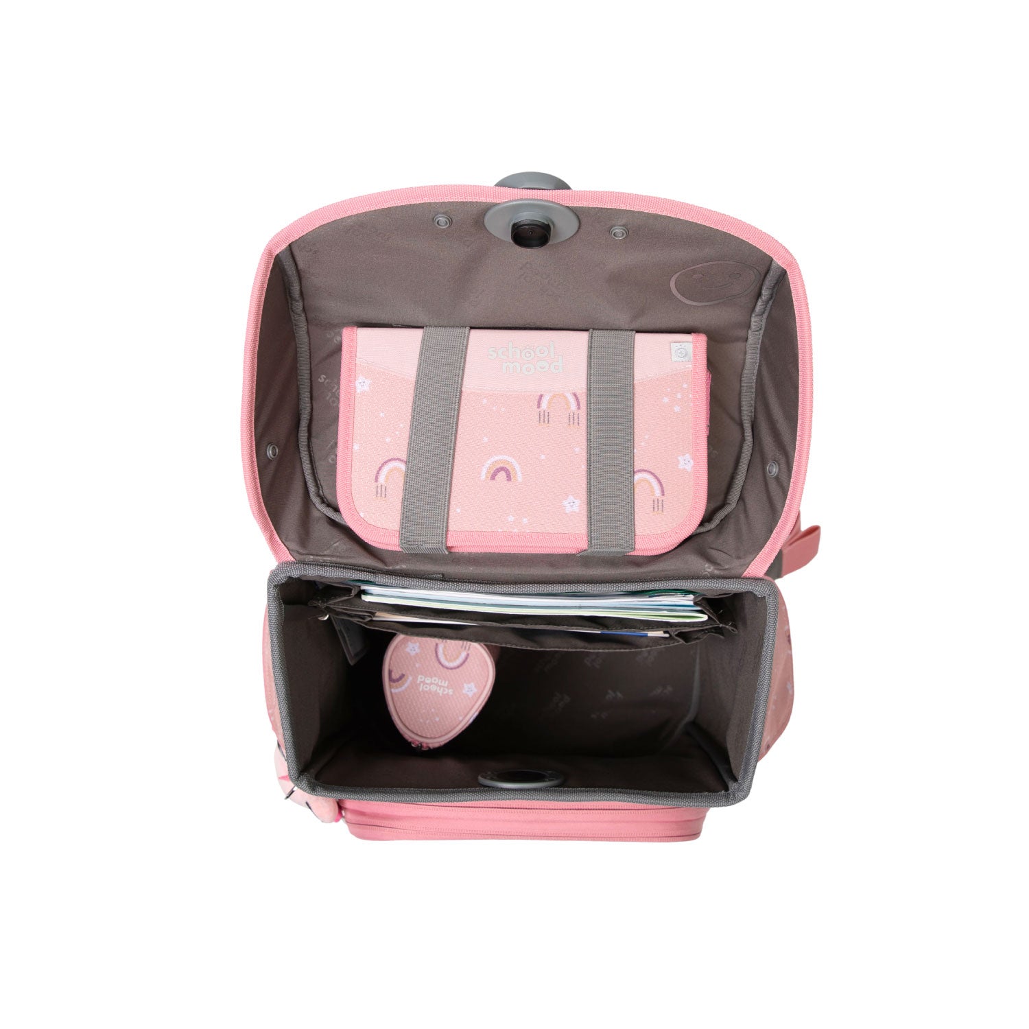 School-Mood Schulranzen-Set Timeless Pro, Rainbow