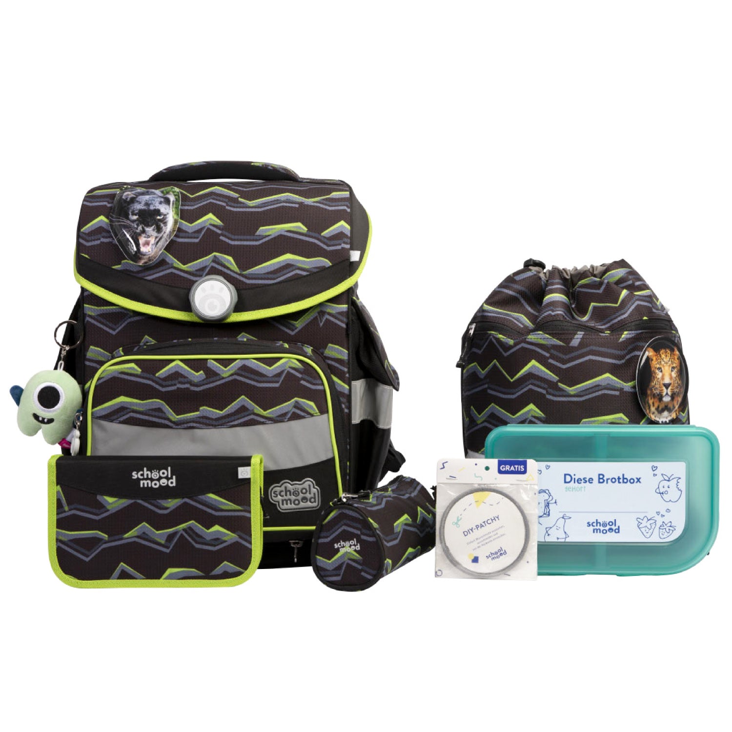 School-Mood Schulranzen-Set Timeless Pro, Finn