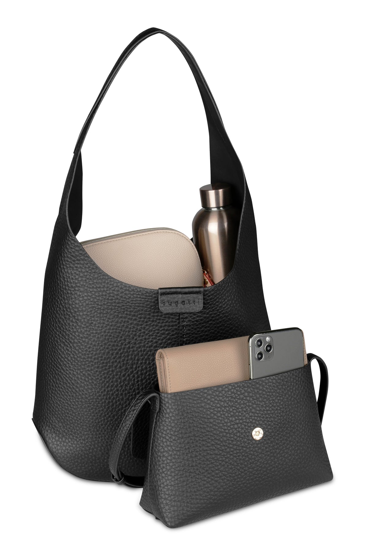 Bugatti Bags Bugatti Bags Enna Hobo Bag – Schwarz Schwarz · Bild 5