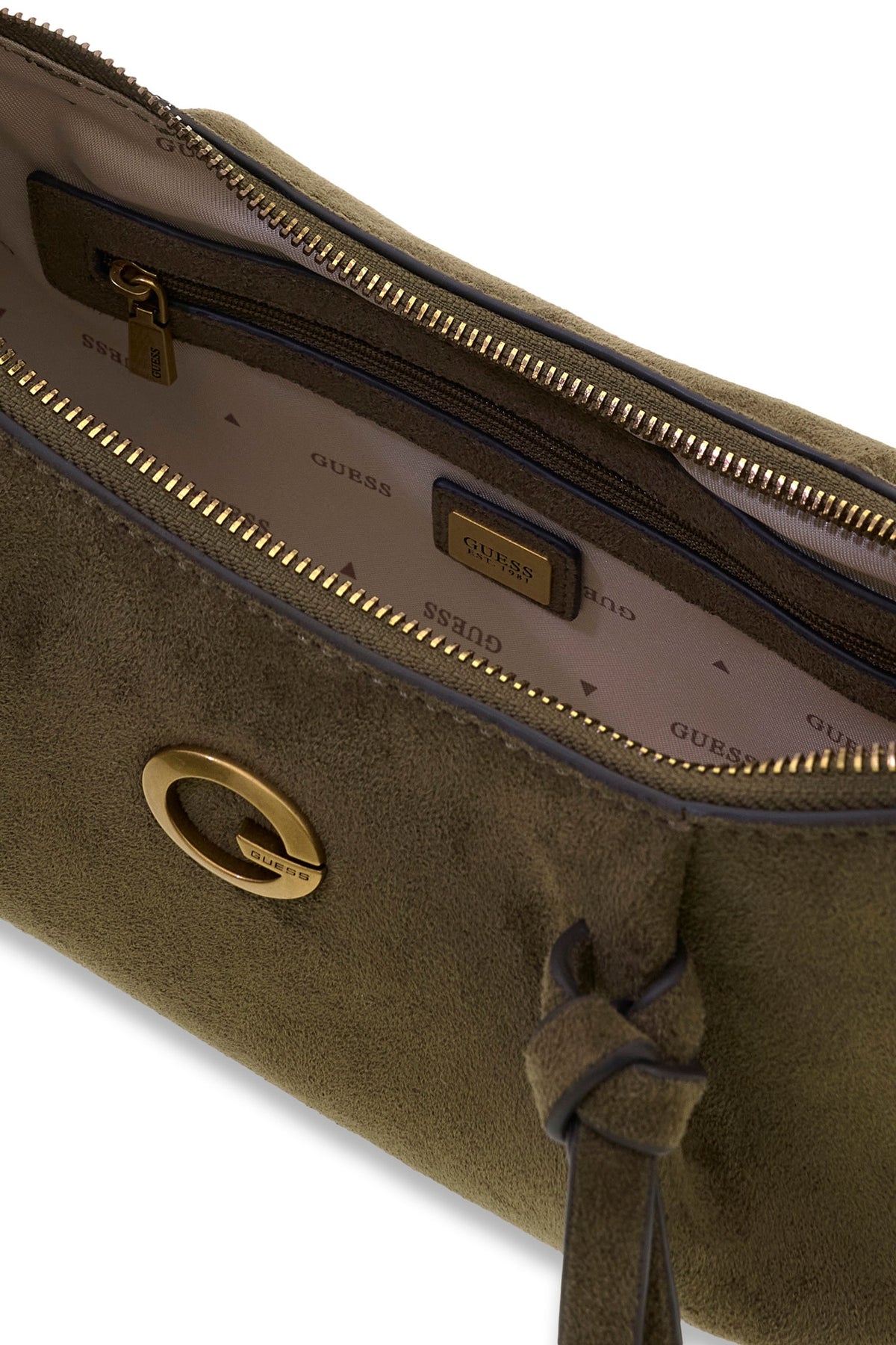 GUESS Accessories GUESS Damen-Handtasche Allegra Shoulder Bag – Olive OLIVE · Bild 4