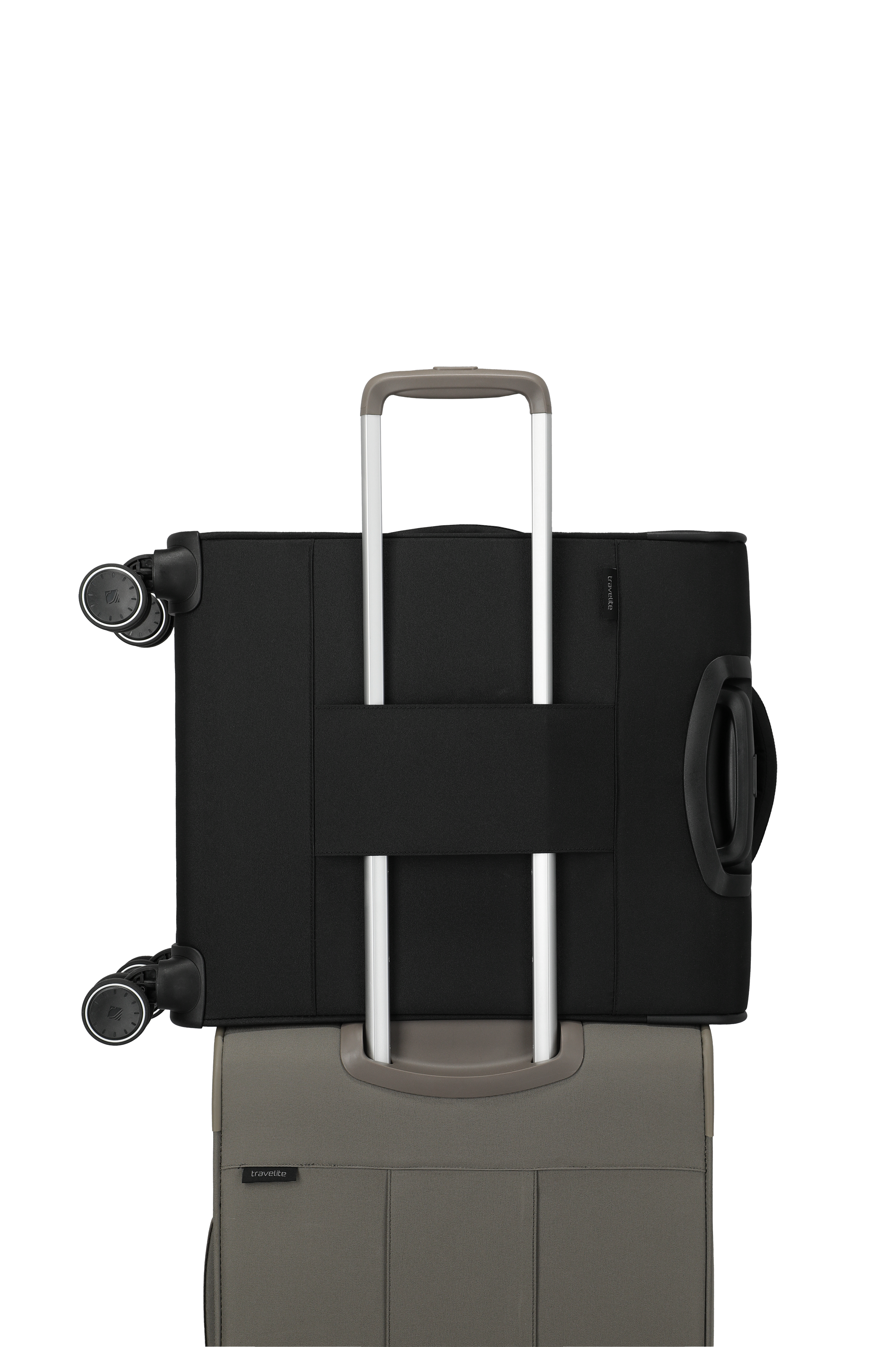 Travelite VOYAAGE 4w Trolley S, Schwarz – Produktansicht 9