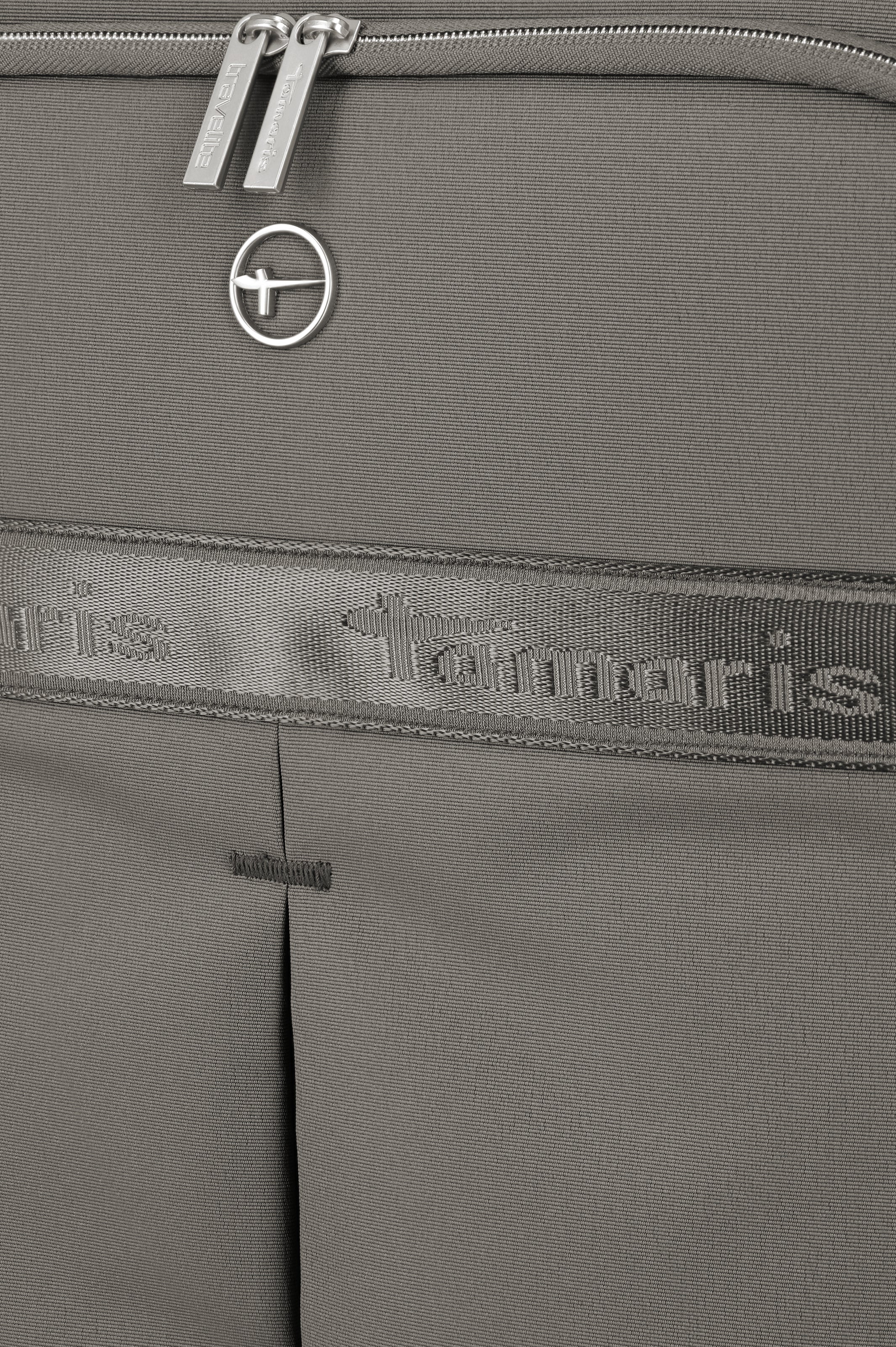 Travelite VOYAAGE 4w Trolley S, Taupe – Detail des Kofferdesigns