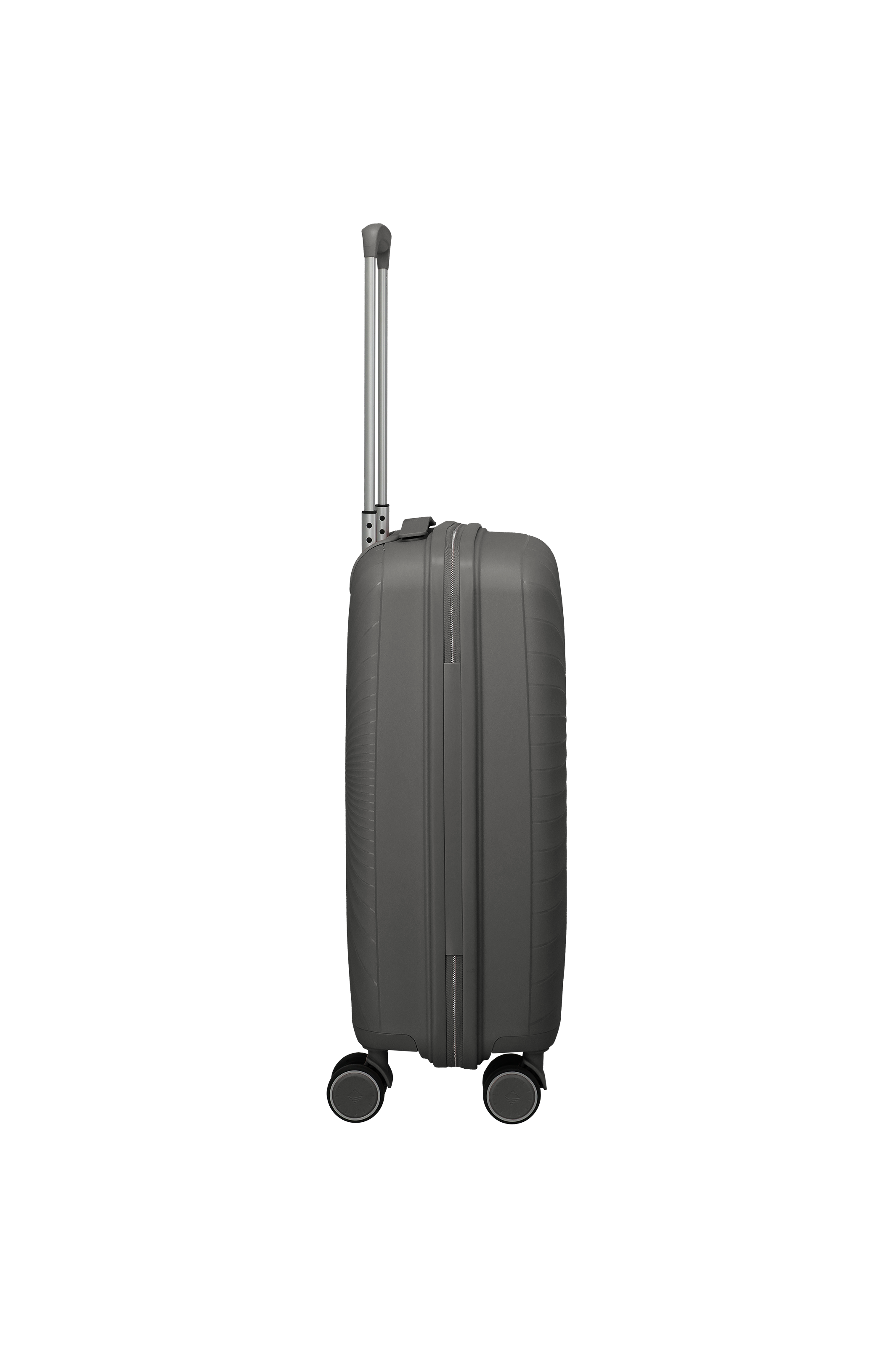Travelite VOYAAGE 4w Trolley S, Anthrazit – Seitenansicht