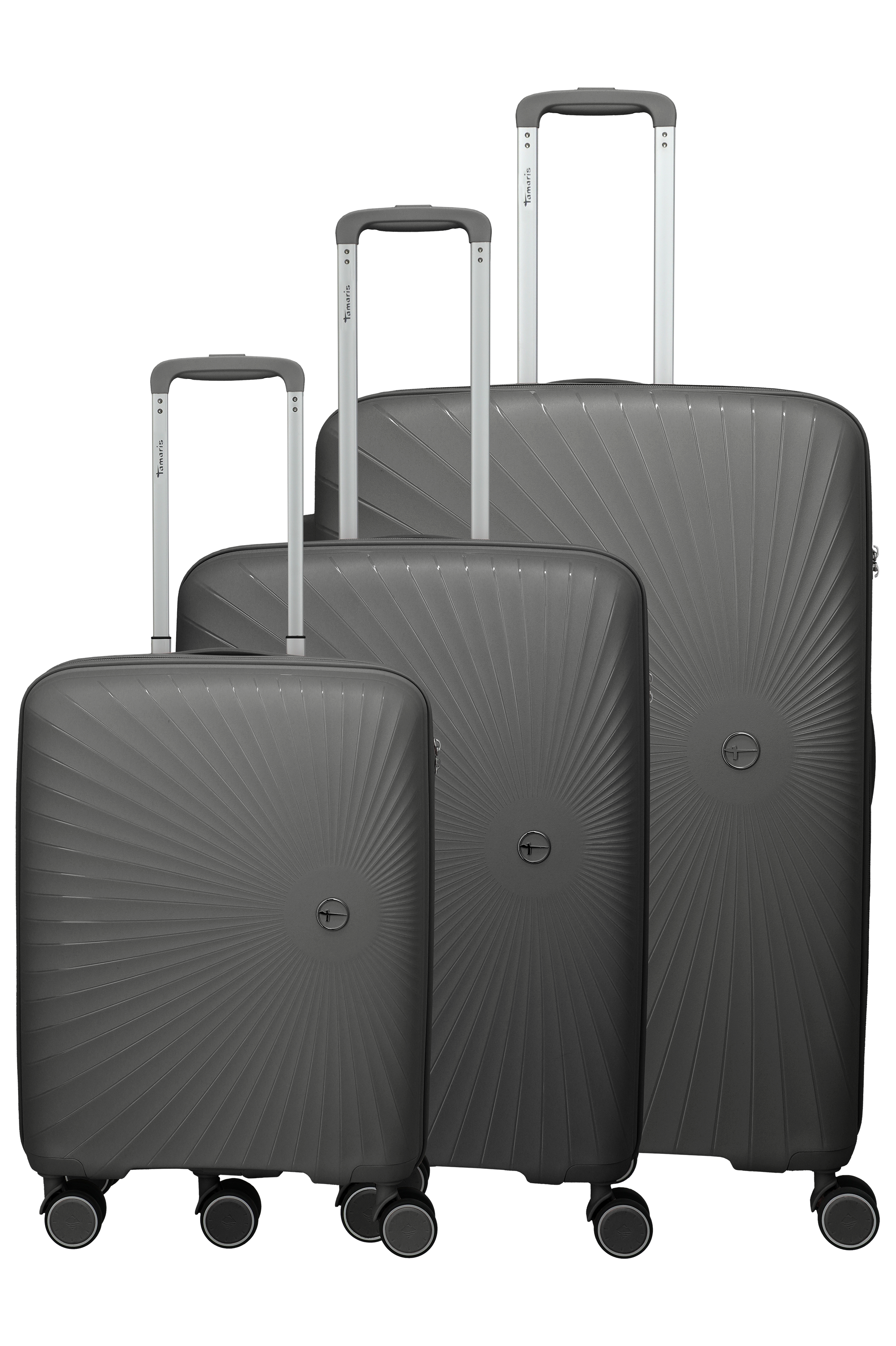 Travelite VOYAAGE 3-tlg. Koffer-Set S/M/L, Anthrazit – Koffer S, M und L