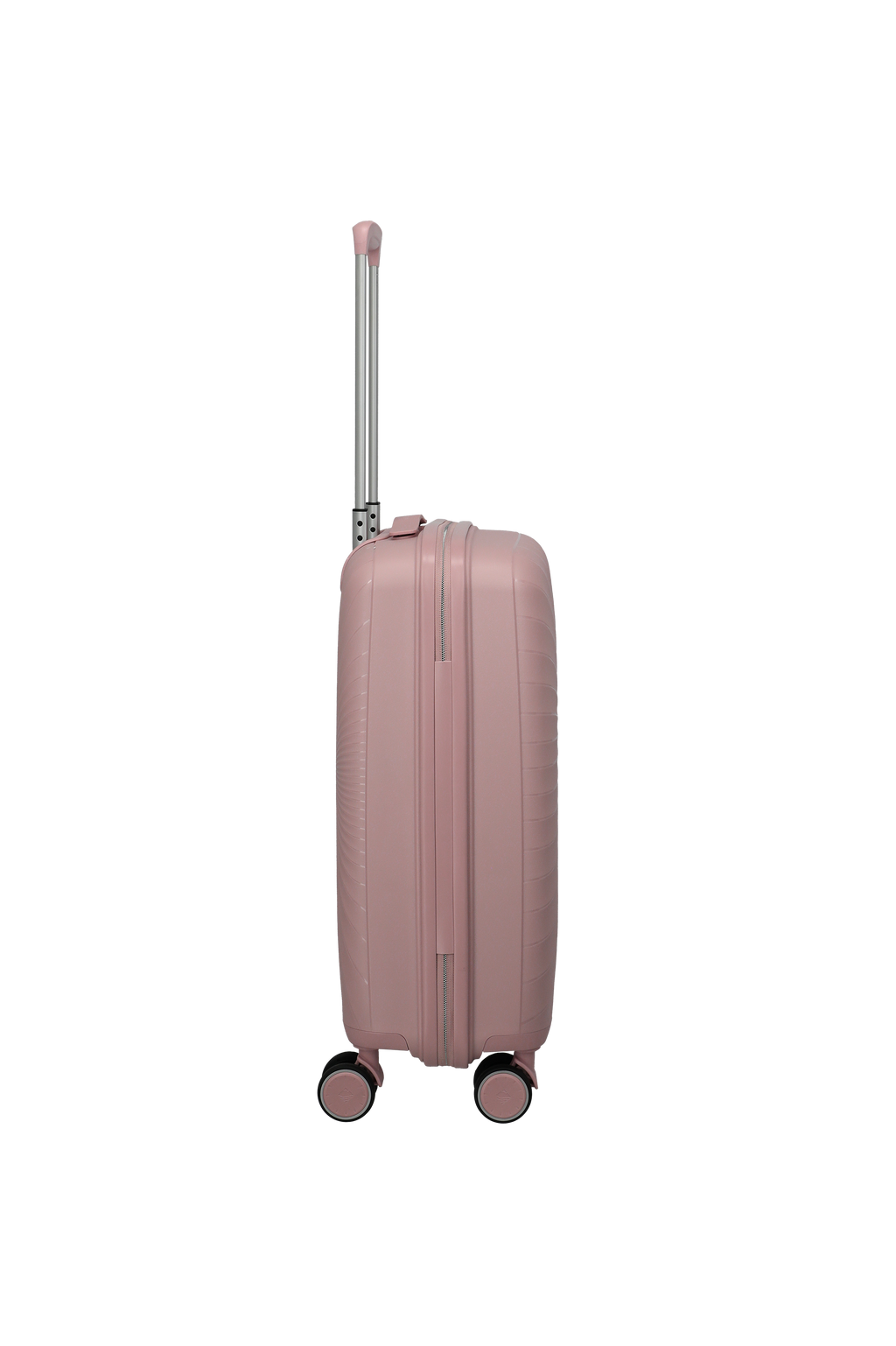 Travelite VOYAAGE 4w Trolley S, Blush – Seitenansicht