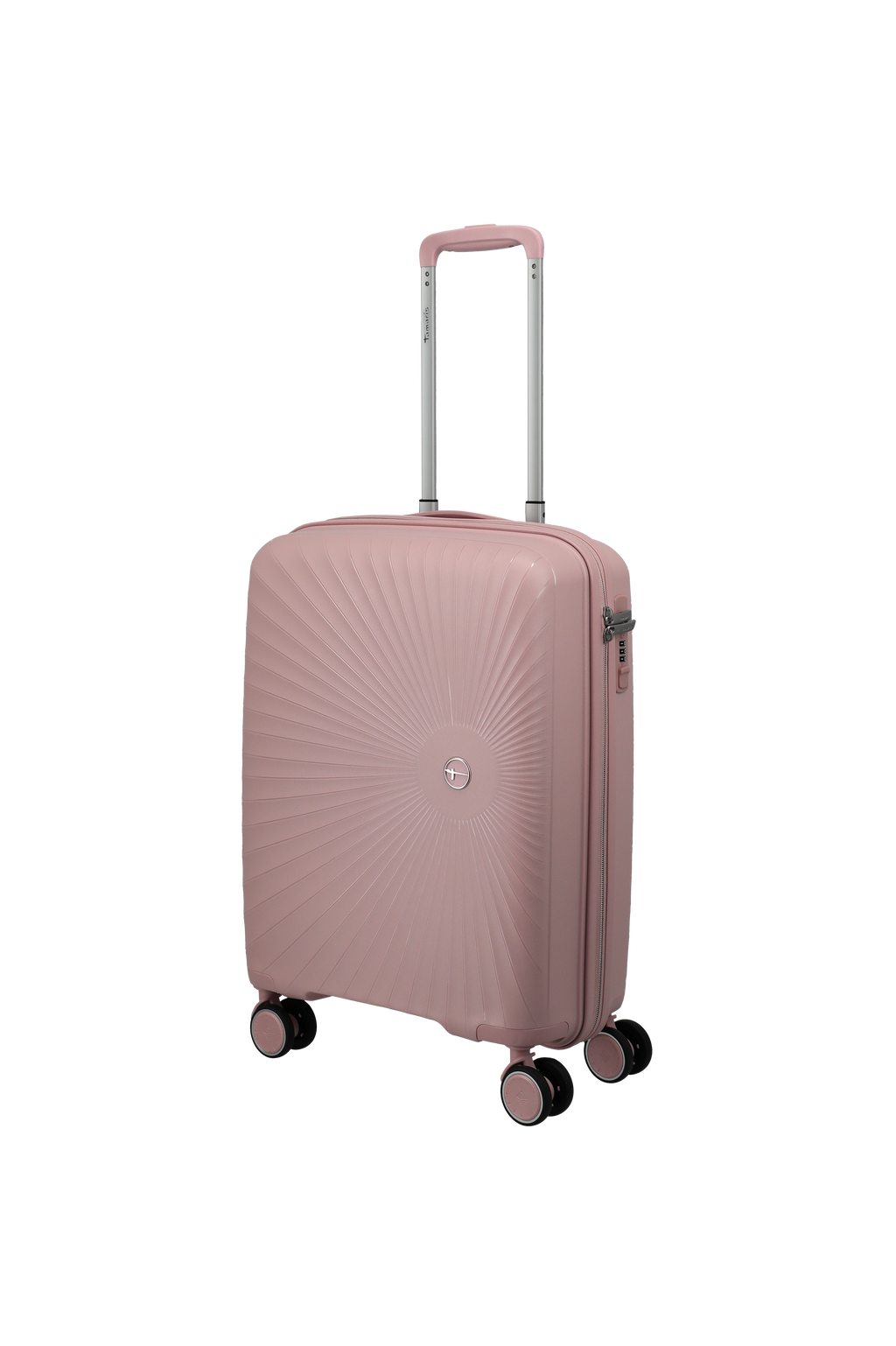 Travelite VOYAAGE 4w Trolley S, Blush – Schrägansicht