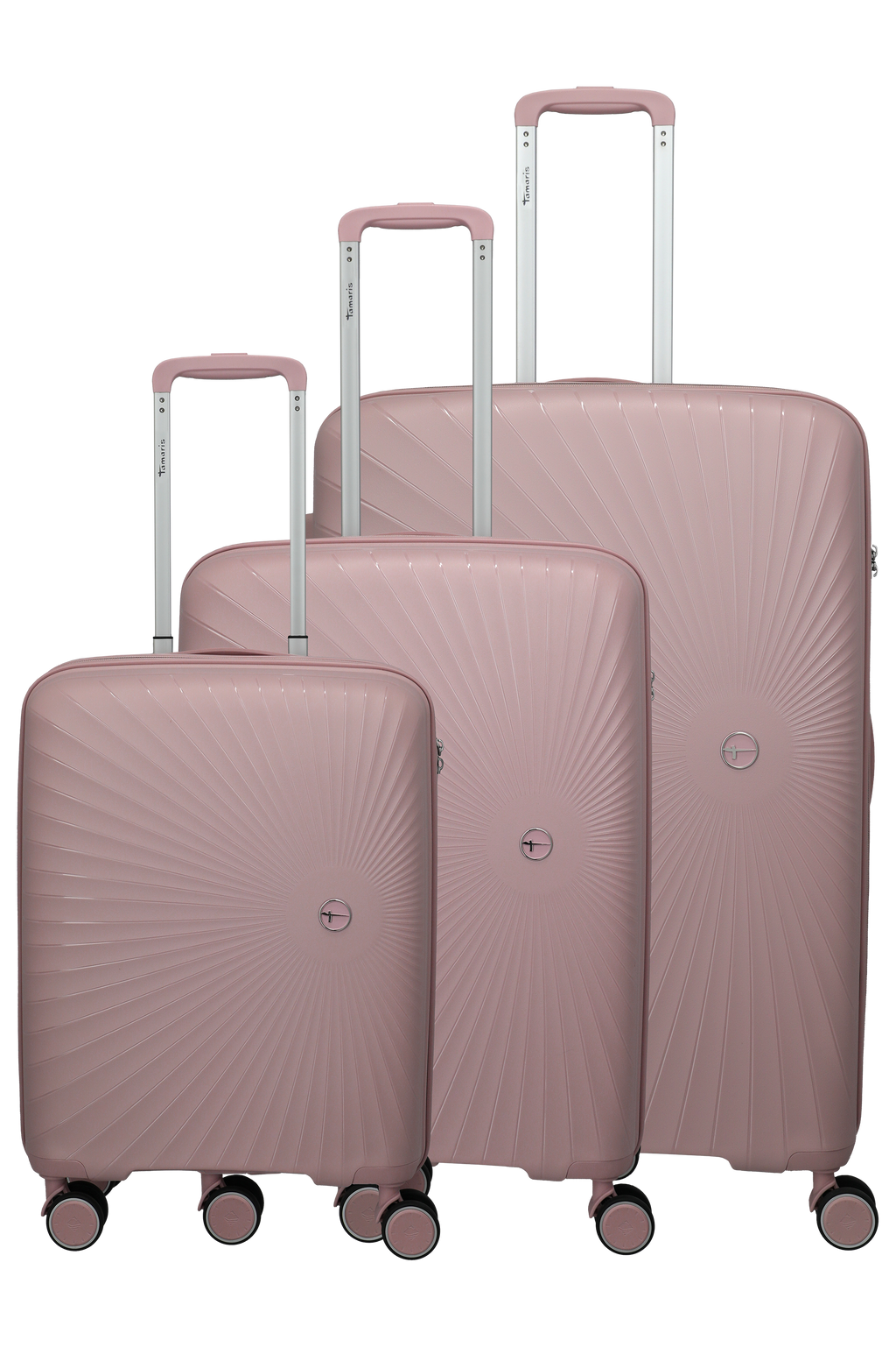 Travelite VOYAAGE 3-tlg. Koffer-Set S/M/L, Blush – Koffer S, M und L