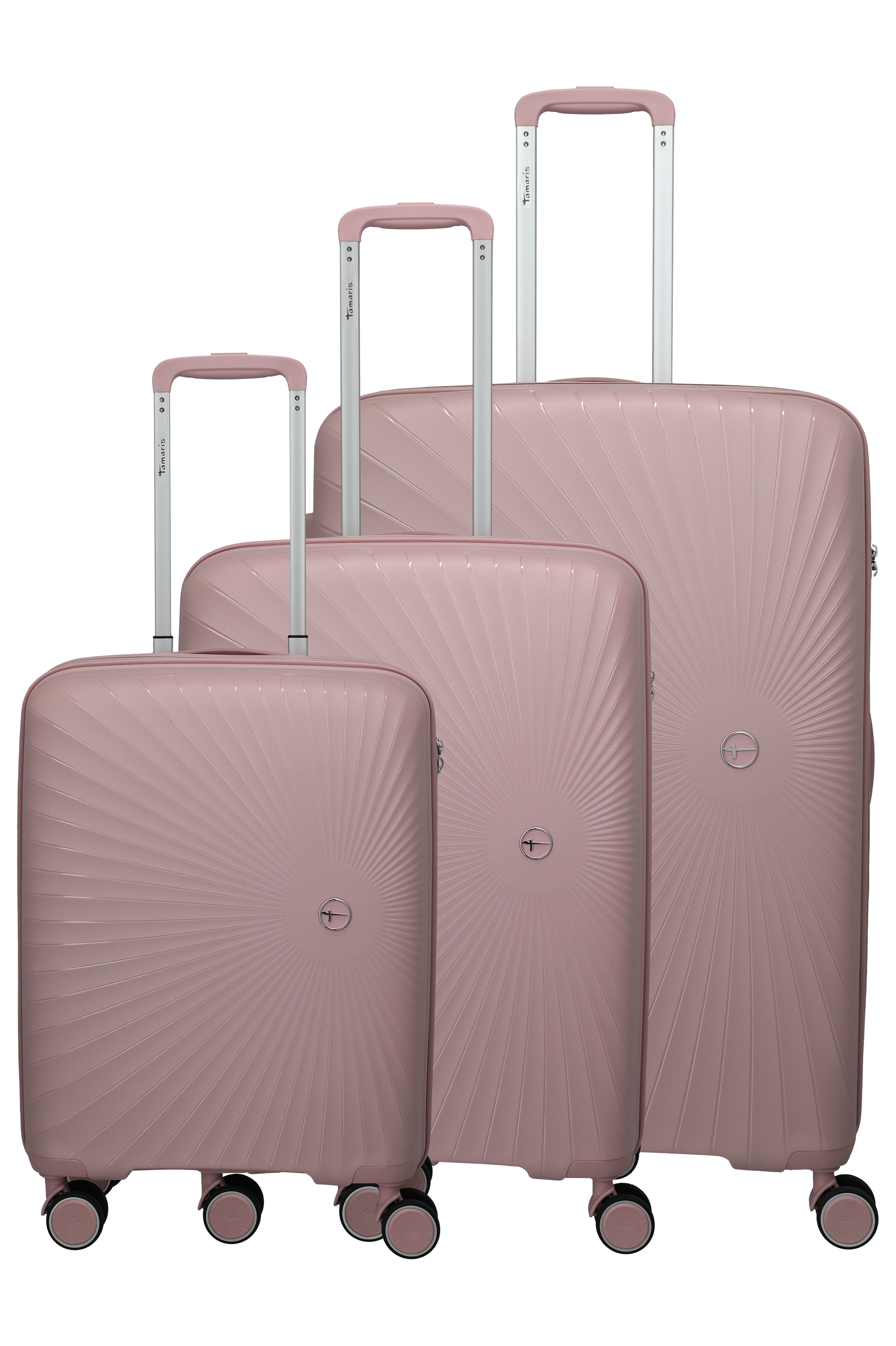 Travelite VOYAAGE 3-tlg. Koffer-Set S/M/L, Blush – Koffer S, M und L