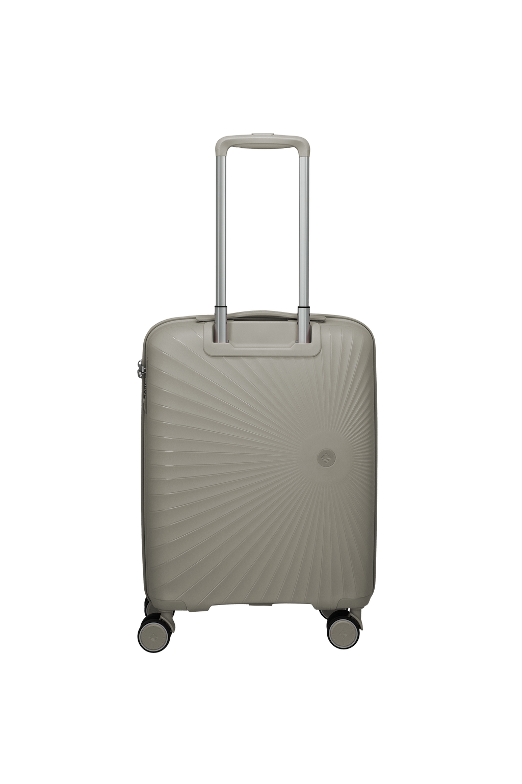 Travelite VOYAAGE 4w Trolley S, Sand – Rückansicht