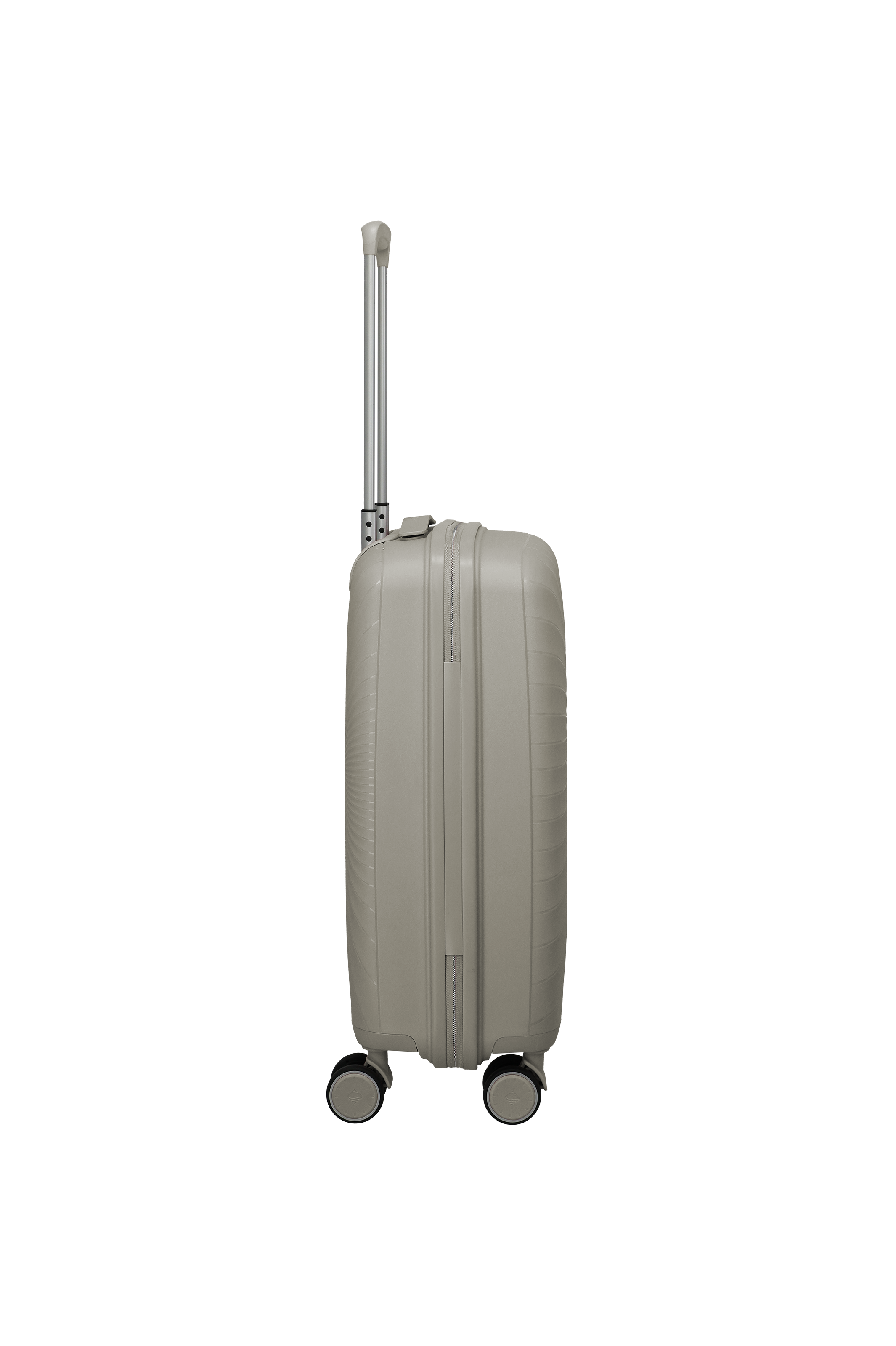 Travelite VOYAAGE 4w Trolley S, Sand – Seitenansicht