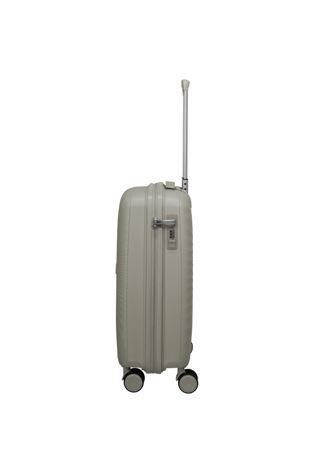 Travelite VOYAAGE 4w Trolley S, Sand – Seitenansicht
