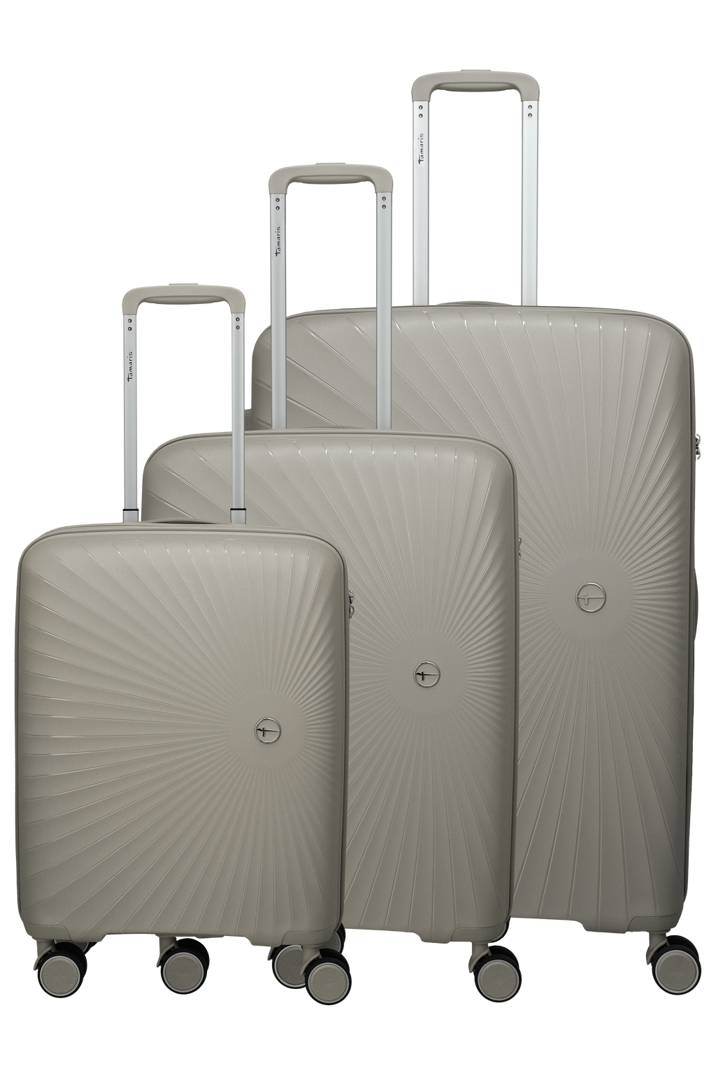 Travelite VOYAAGE 3-tlg. Koffer-Set S/M/L, Sand – Koffer S, M und L